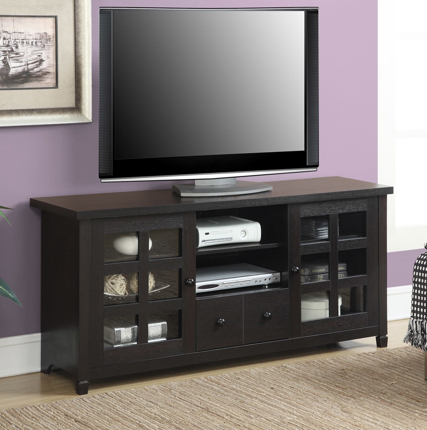 Andover Mills Shepparton Tv Stand For Tvs Up To 60" & Reviews | Wayfair Throughout Laurent 60 Inch Tv Stands (View 12 of 20)