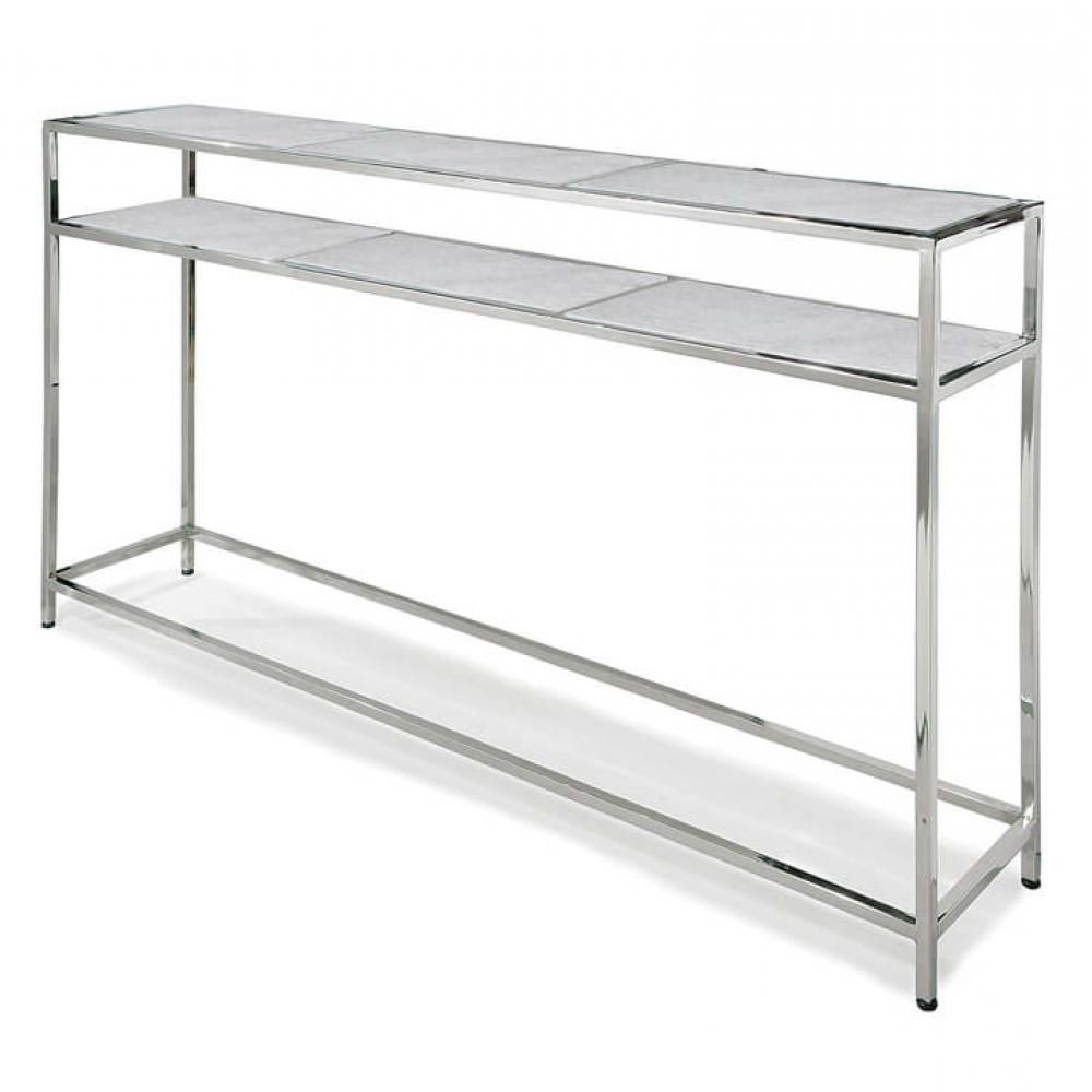Echelon Console Table (polished Nickel) : 30 1016pn | Prima Lighting With Echelon Console Tables (View 1 of 20)