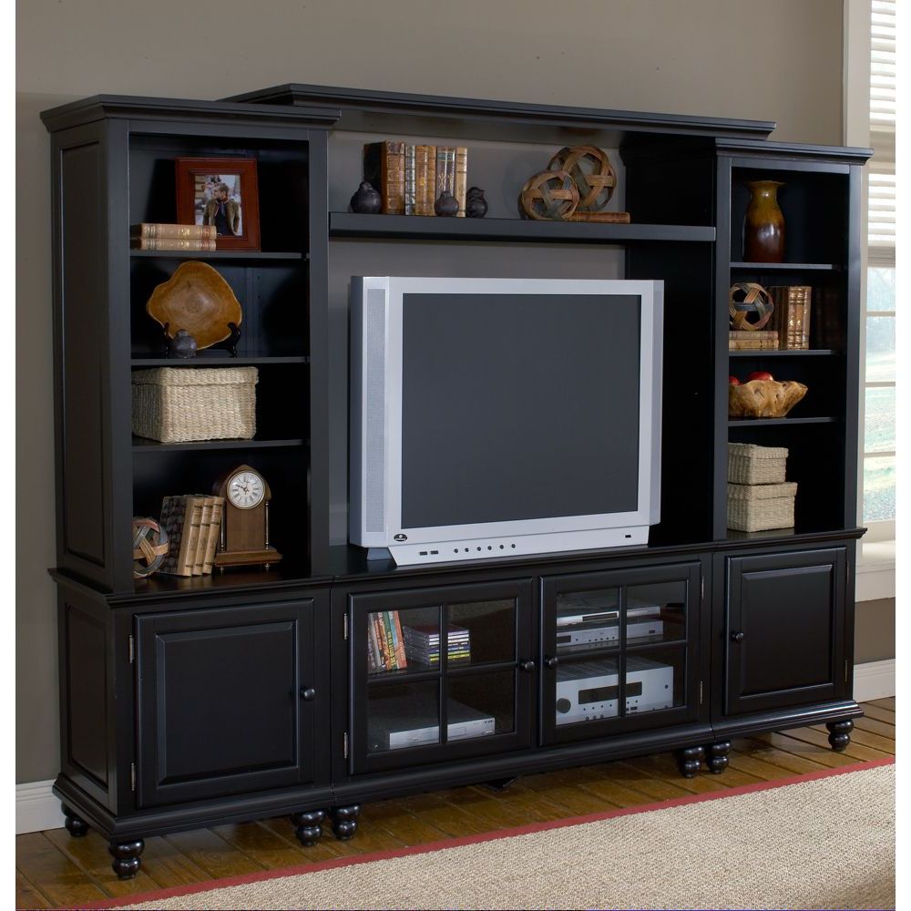 Grand Bay 96" Tv Entertainment Wall Unit Hillsdale Furniture | Tv Regarding Lauderdale 62 Inch Tv Stands (View 5 of 20)