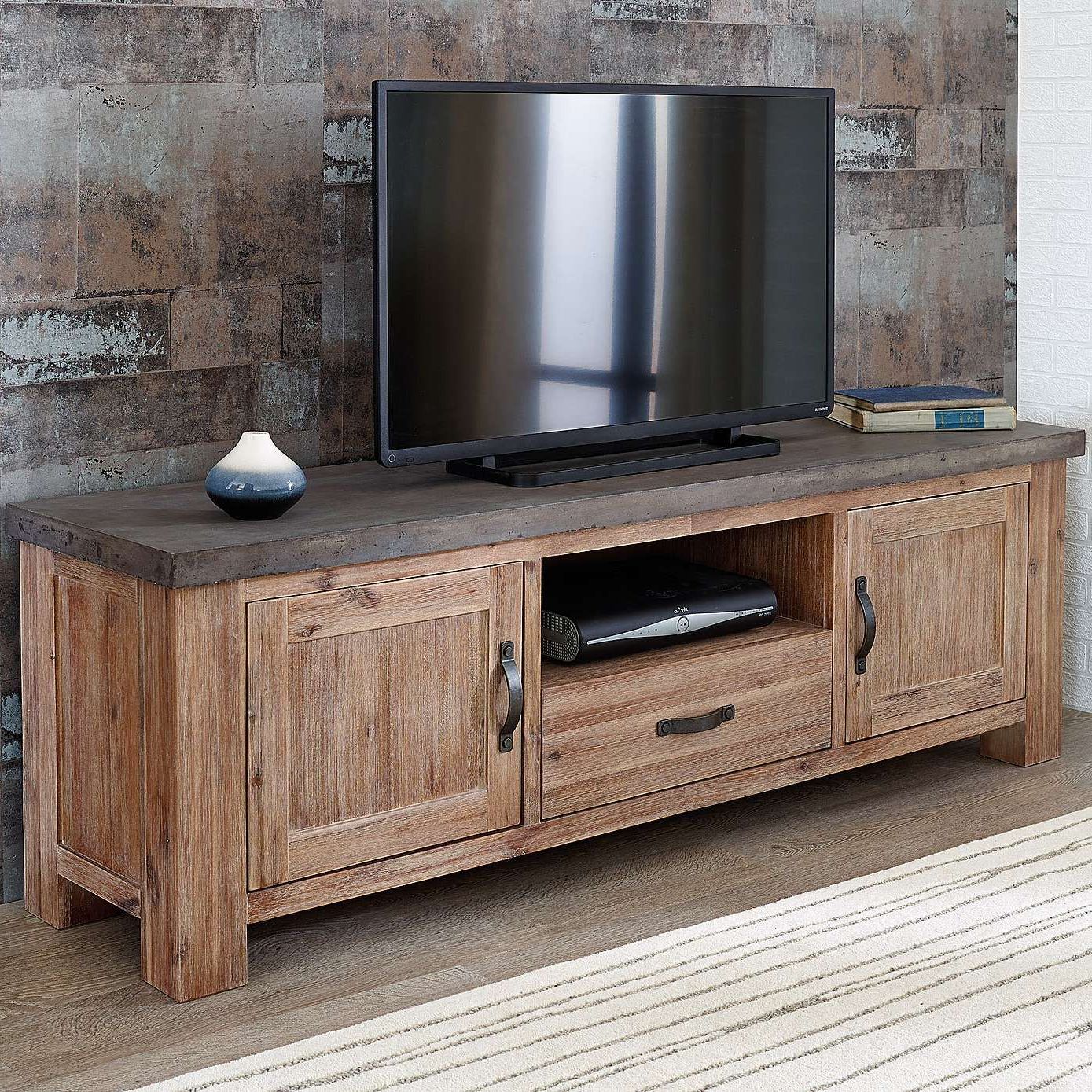Harvey Acacia Tv Stand In 2019 | Livingroom | Tv Unit, Furniture, Tv Within Sinclair Grey 64 Inch Tv Stands (Gallery 12 of 20)