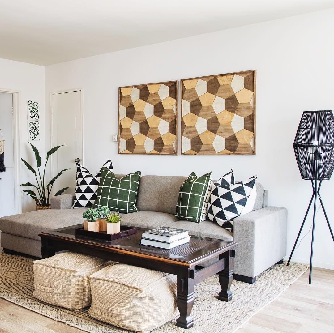 In Love With The Patterned Pillows On The Jobs Oat 2 Piece Sectional With Bale 82 Inch Tv Stands (Gallery 20 of 20)