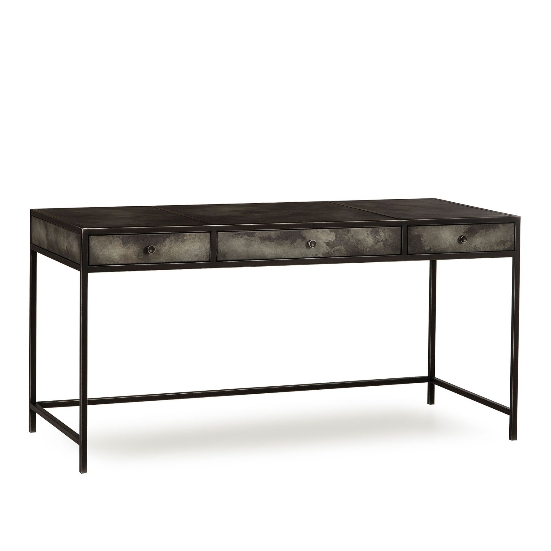 Joshua Desk – Grey Shagreen – Maison 55 | Resource Decor 0801180 Pertaining To Grey Shagreen Media Console Tables (View 9 of 20)
