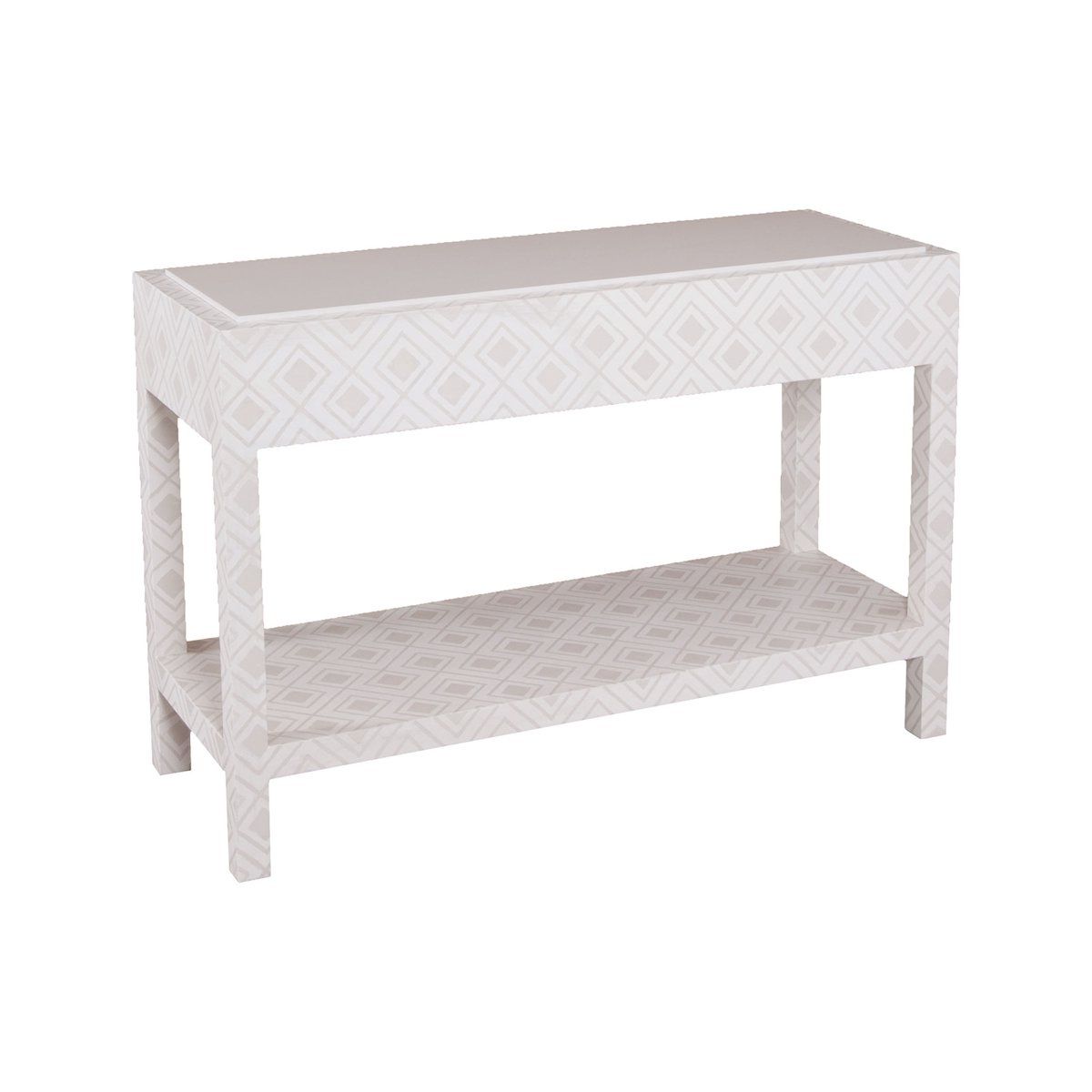 Kent Fabric Wrapped Console | Products In 2018 | Pinterest With Parsons Concrete Top & Elm Base 48x16 Console Tables (View 18 of 20)