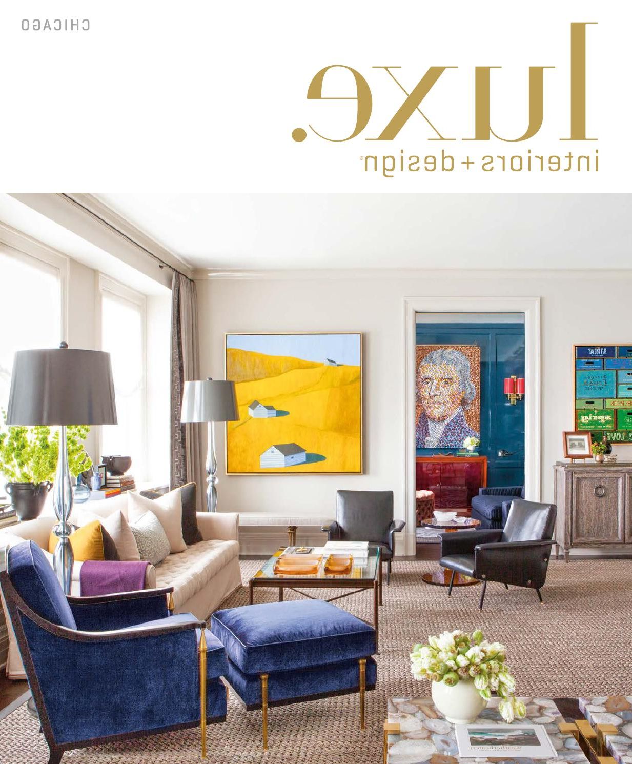 Luxe Magazine September 2015 Chicagosandow® – Issuu Throughout Kilian Black 74 Inch Tv Stands (View 8 of 20)