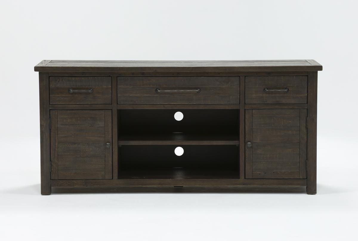 Maddy 70 Inch Tv Stand Pertaining To Annabelle Black 70 Inch Tv Stands (View 4 of 20)