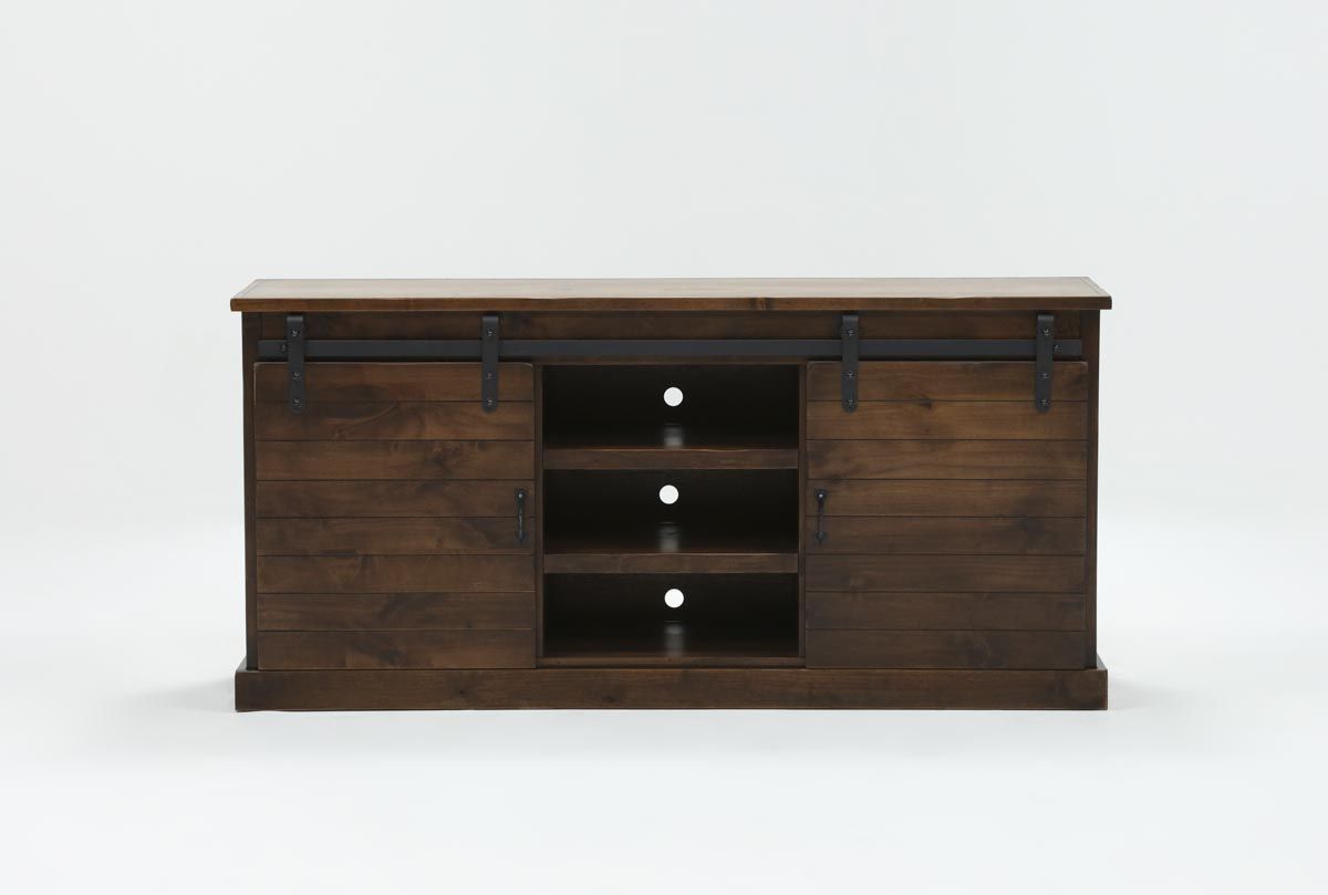 Noah Aged Whiskey 66 Inch Tv Stand | Living Spaces Inside Noah Aged Whiskey 66 Inch Tv Stands (View 1 of 20)