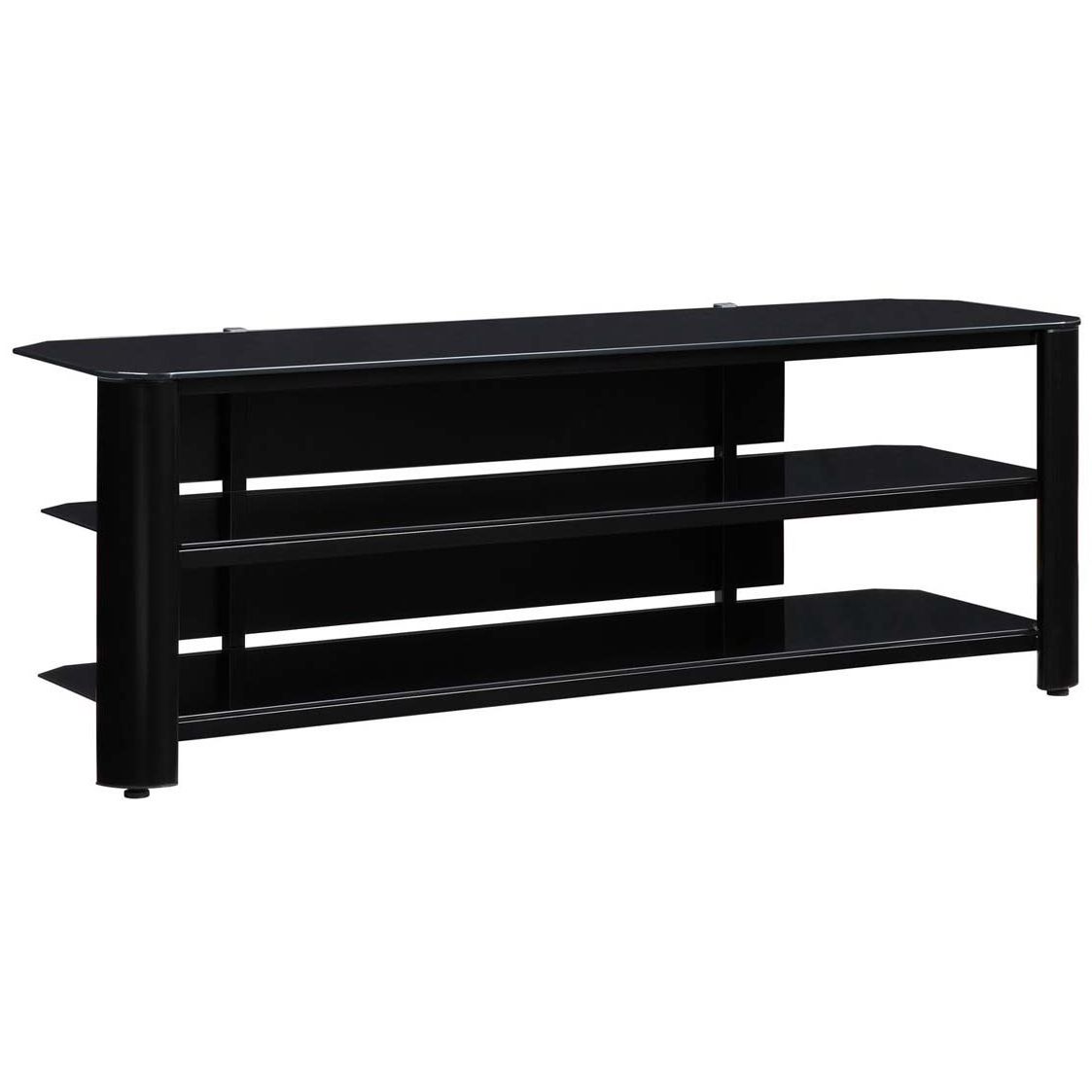 Shop Fold 'n' Snap Oxford Ez Black Innovex Tv Stand – Free Shipping Intended For Oxford 84 Inch Tv Stands (View 4 of 20)