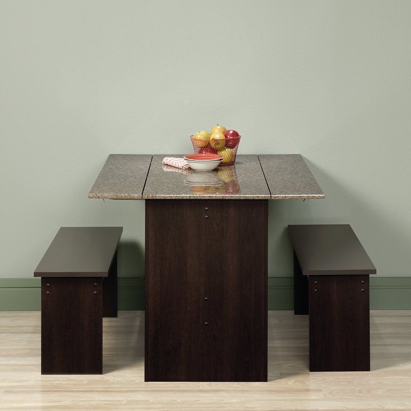 Andover Mills Ryker 3 Piece Dining Set & Reviews (Gallery 5 of 20)