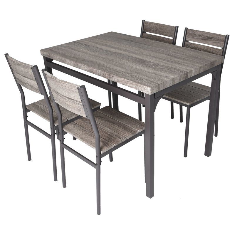 Featured Photo of 20 The Best Emmeline 5 Piece Breakfast Nook Dining Sets