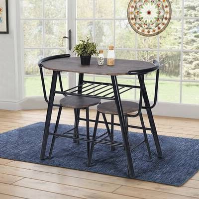 Williston Forge Craighead 5 Piece Counter Height Dining Set With Regard To Favorite Smyrna 3 Piece Dining Sets (View 12 of 20)