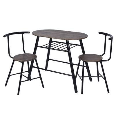 Featured Photo of Top 20 of Smyrna 3 Piece Dining Sets