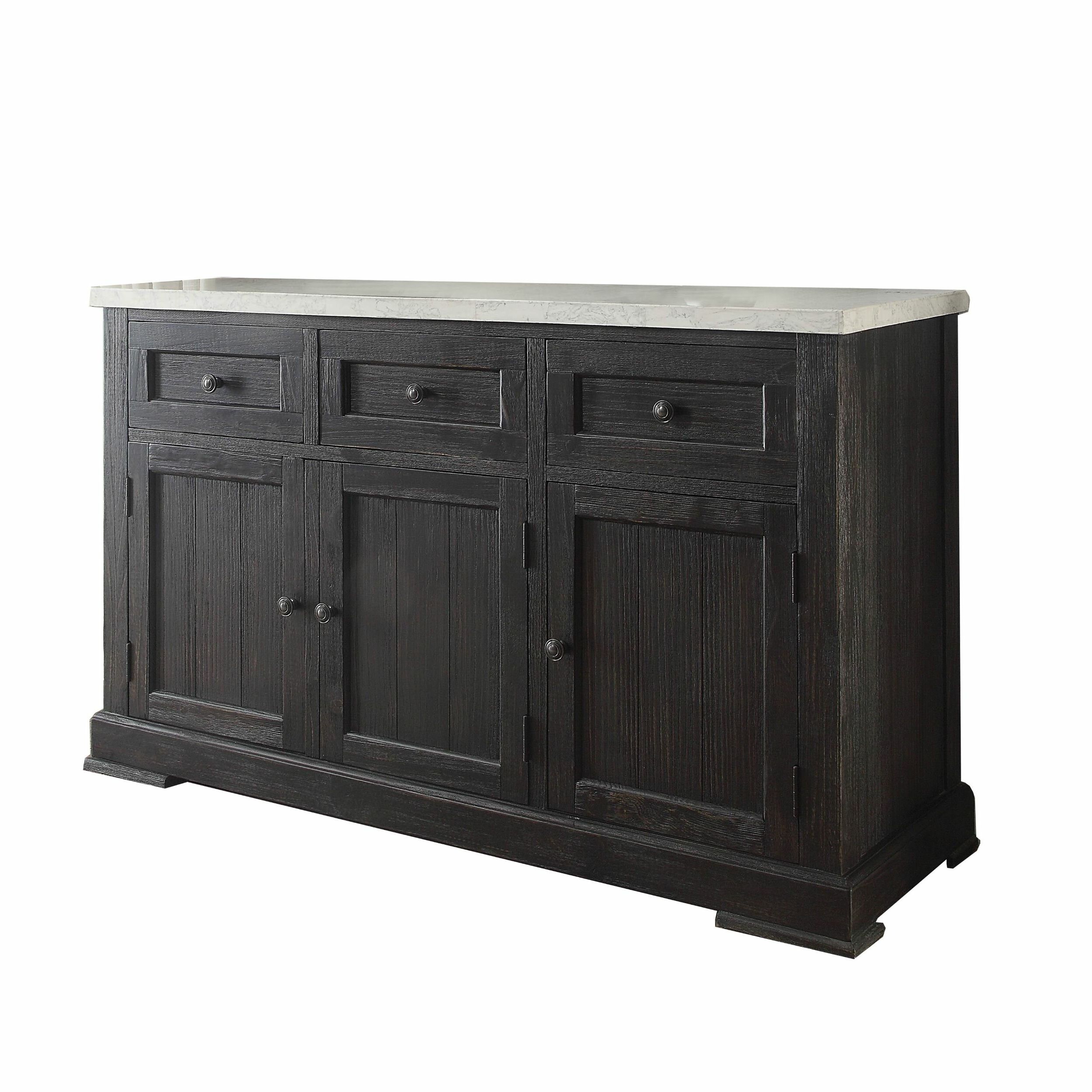 Ballintoy Wooden Sideboard In Phyllis Sideboards (View 4 of 20)
