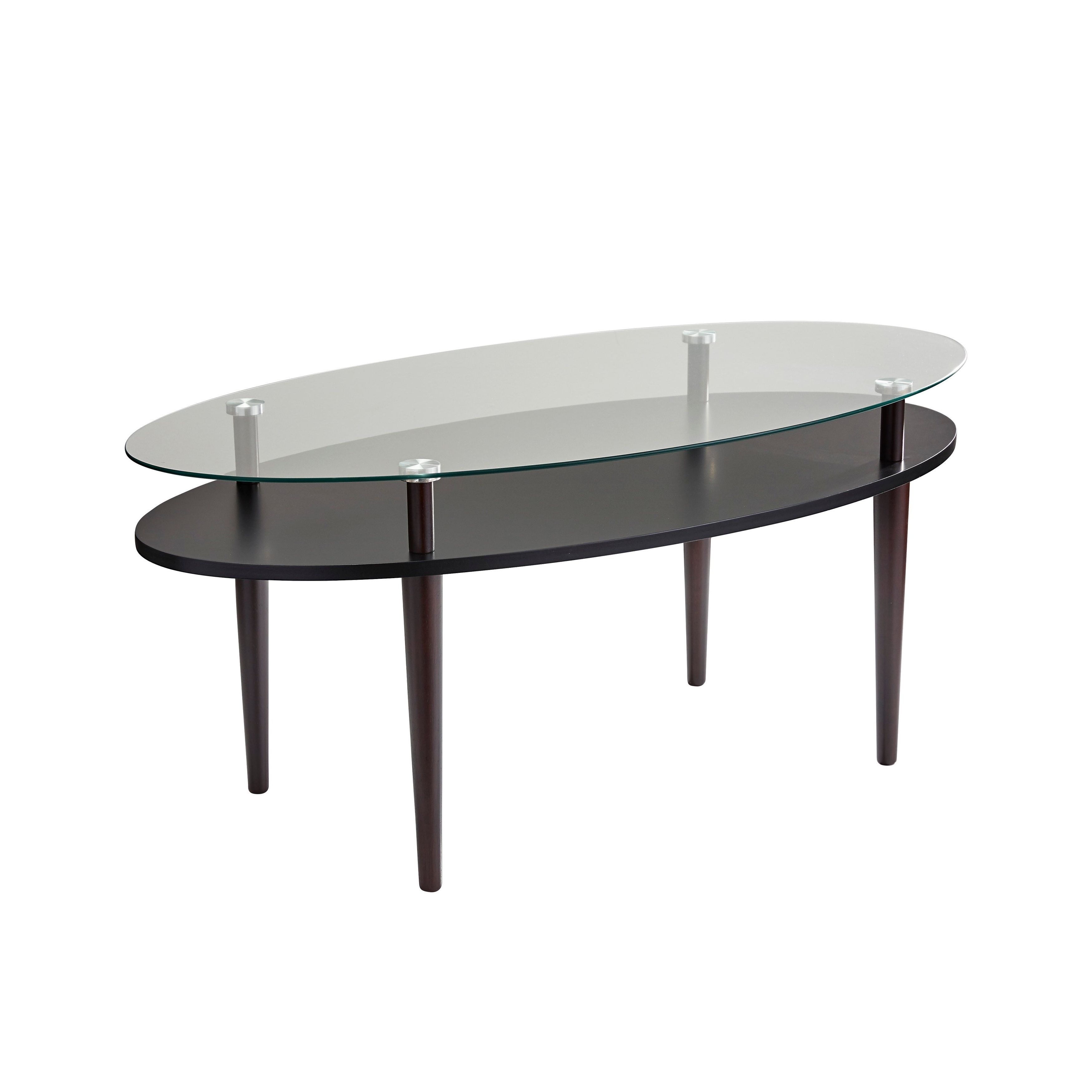 Buy Glass, Coffee Tables Strick & Bolton Online At Overstock Intended For Most Recent Strick & Bolton Jules Chrome And Glass Coffee Tables (View 18 of 20)