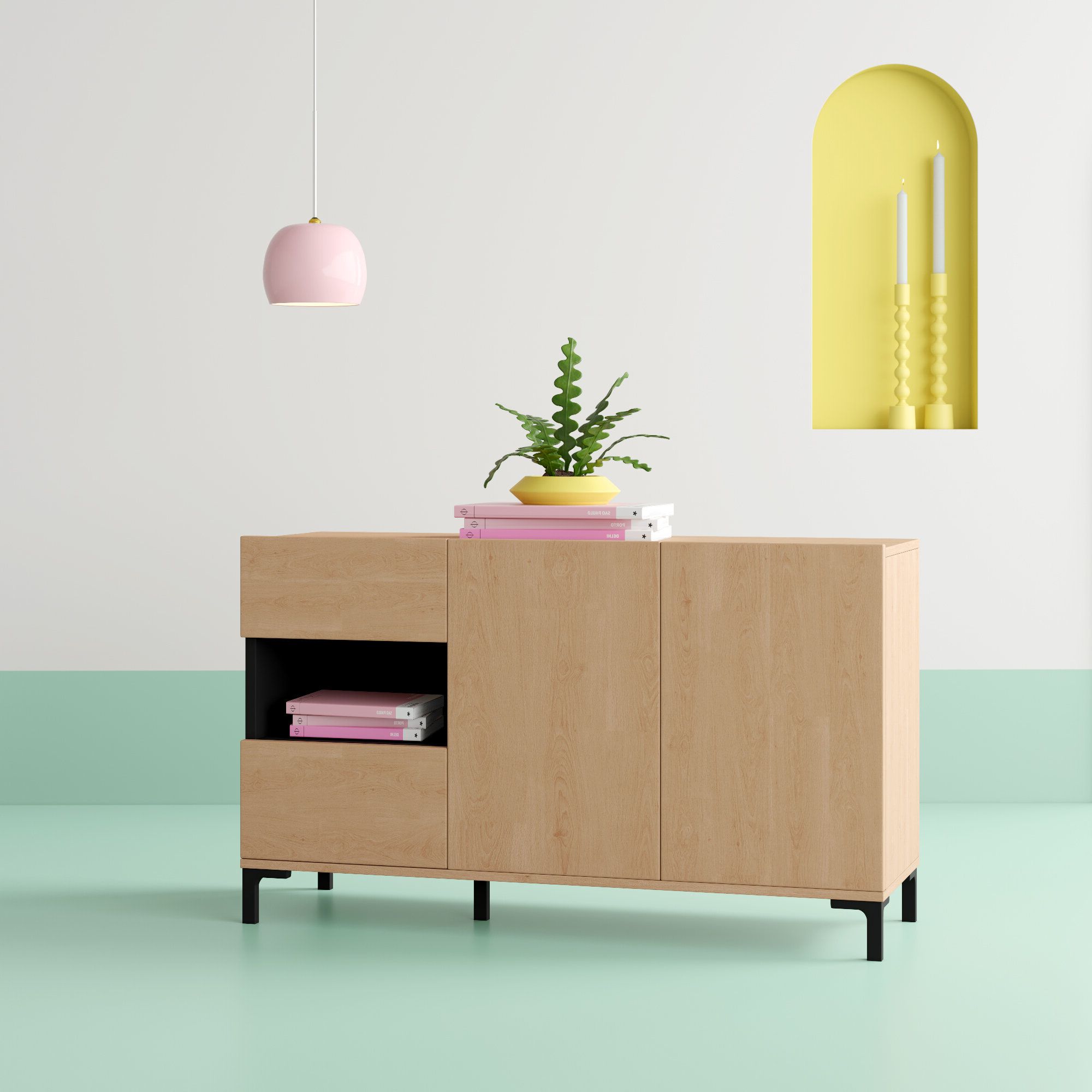 Clarence Sideboard Within Dovray Sideboards (Gallery 17 of 20)