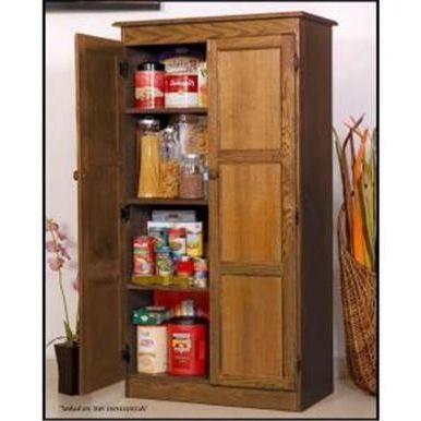 Concepts In Wood Kt613 D Multi Use Storage Cabinet, Dry Oak Throughout Most Current Givens Kitchen Pantry (View 17 of 20)