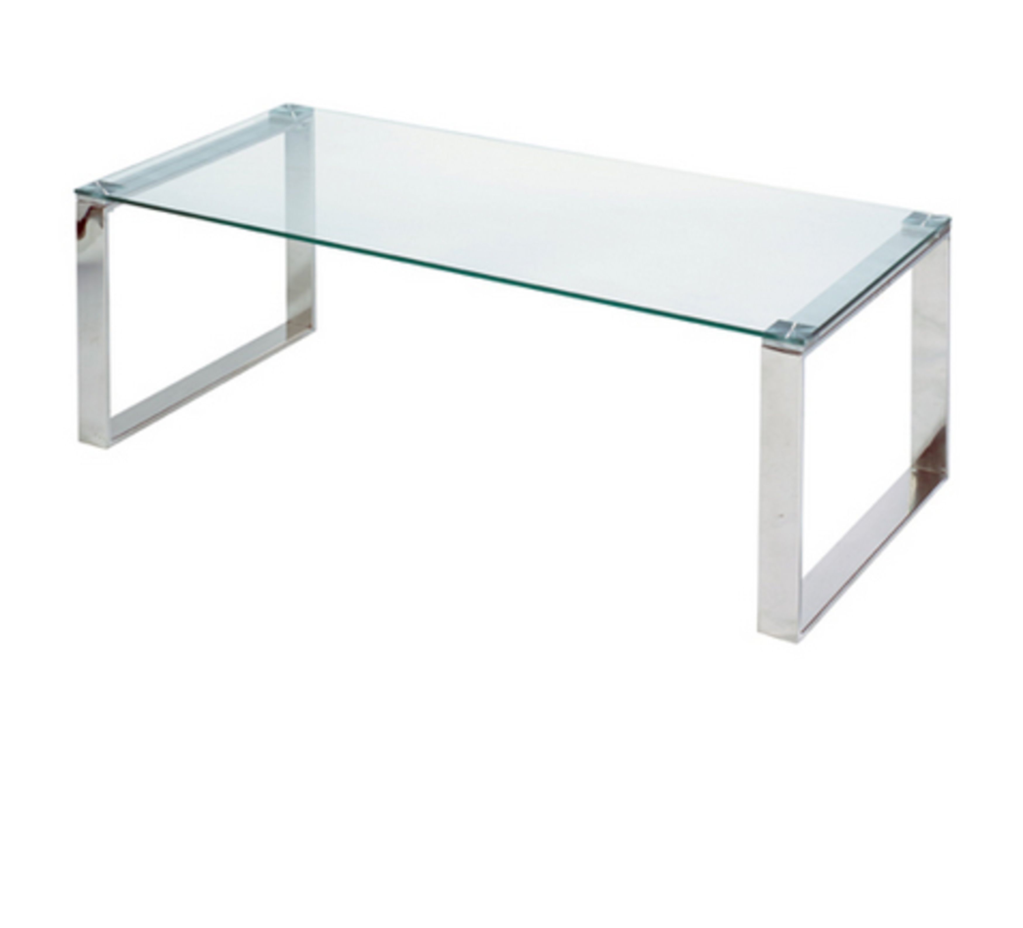 Cortesi Home Remi Contemporary Glass Coffee Table With Regarding Best And Newest Cortesi Home Remi Contemporary Chrome Glass Coffee Tables (View 1 of 20)
