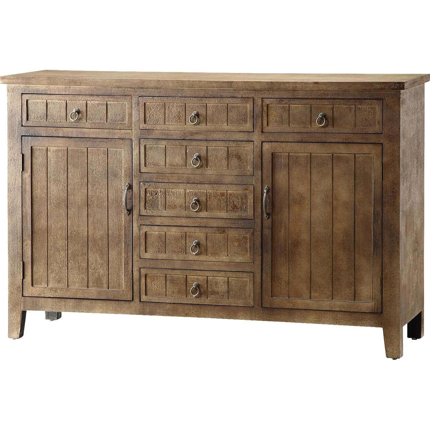 Crestview Collection Cheyenne Sideboard | Pollard Pertaining To Drummond 4 Drawer Sideboards (Gallery 9 of 20)