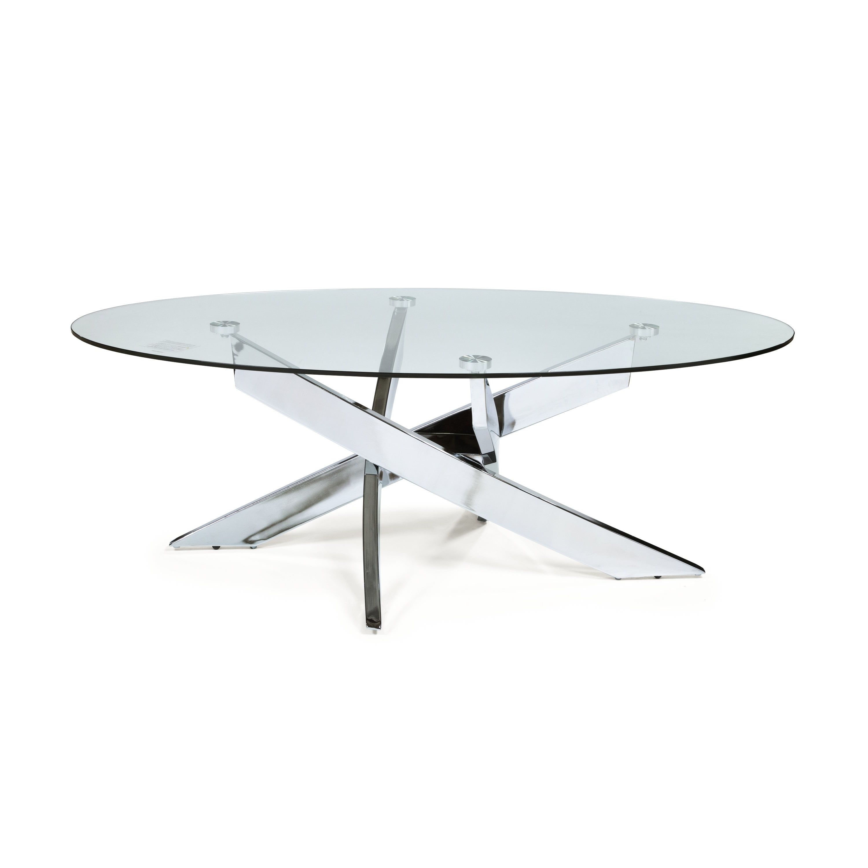 Current Propel Modern Chrome Oval Coffee Tables With Buy Clear Coffee, Console, Sofa & End Tables Online At (Gallery 20 of 20)
