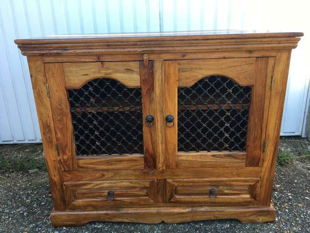 Delhi Solid Sheesham Indian Furniture Sideboard/tv Stand, Can Deliver  Locally | In Gosport, Hampshire | Gumtree Pertaining To Gosport Sideboards (View 16 of 20)