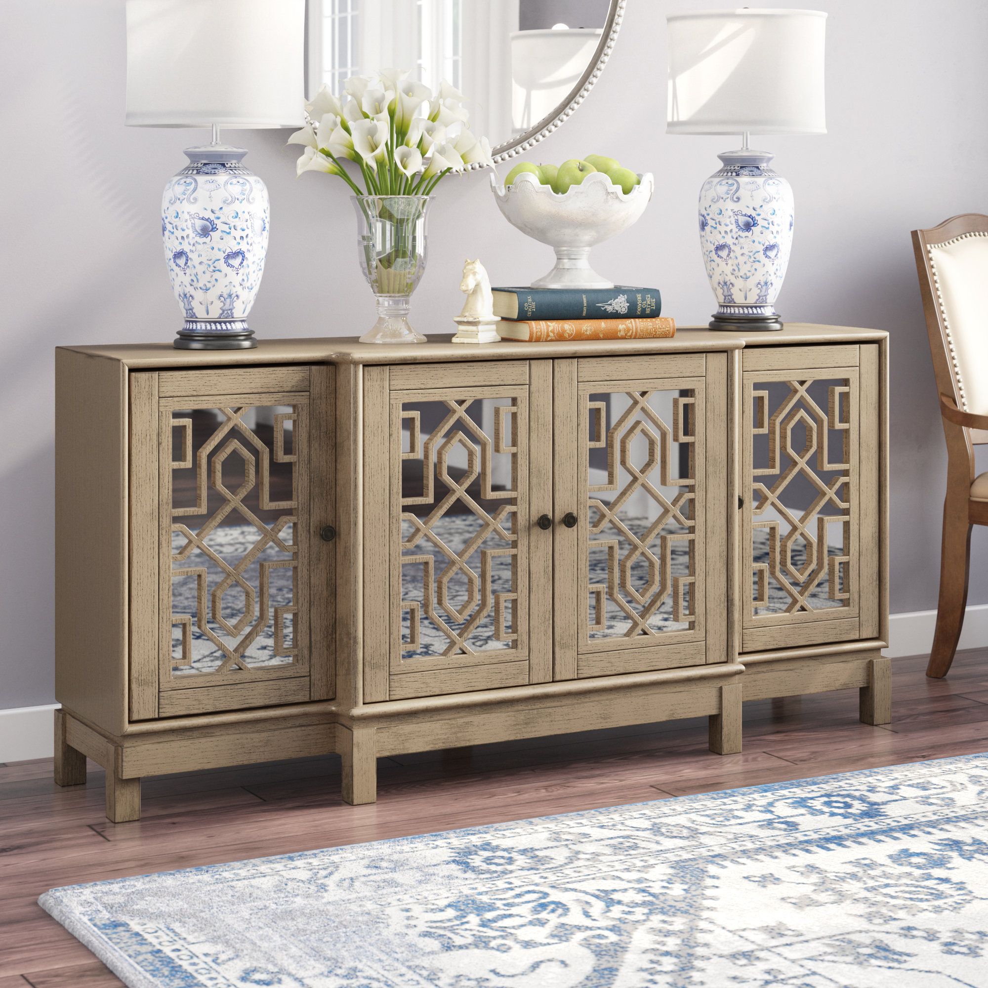 Gold & Silver Sideboards & Buffets You'll Love In 2019 | Wayfair Pertaining To Armelle Sideboards (View 6 of 20)