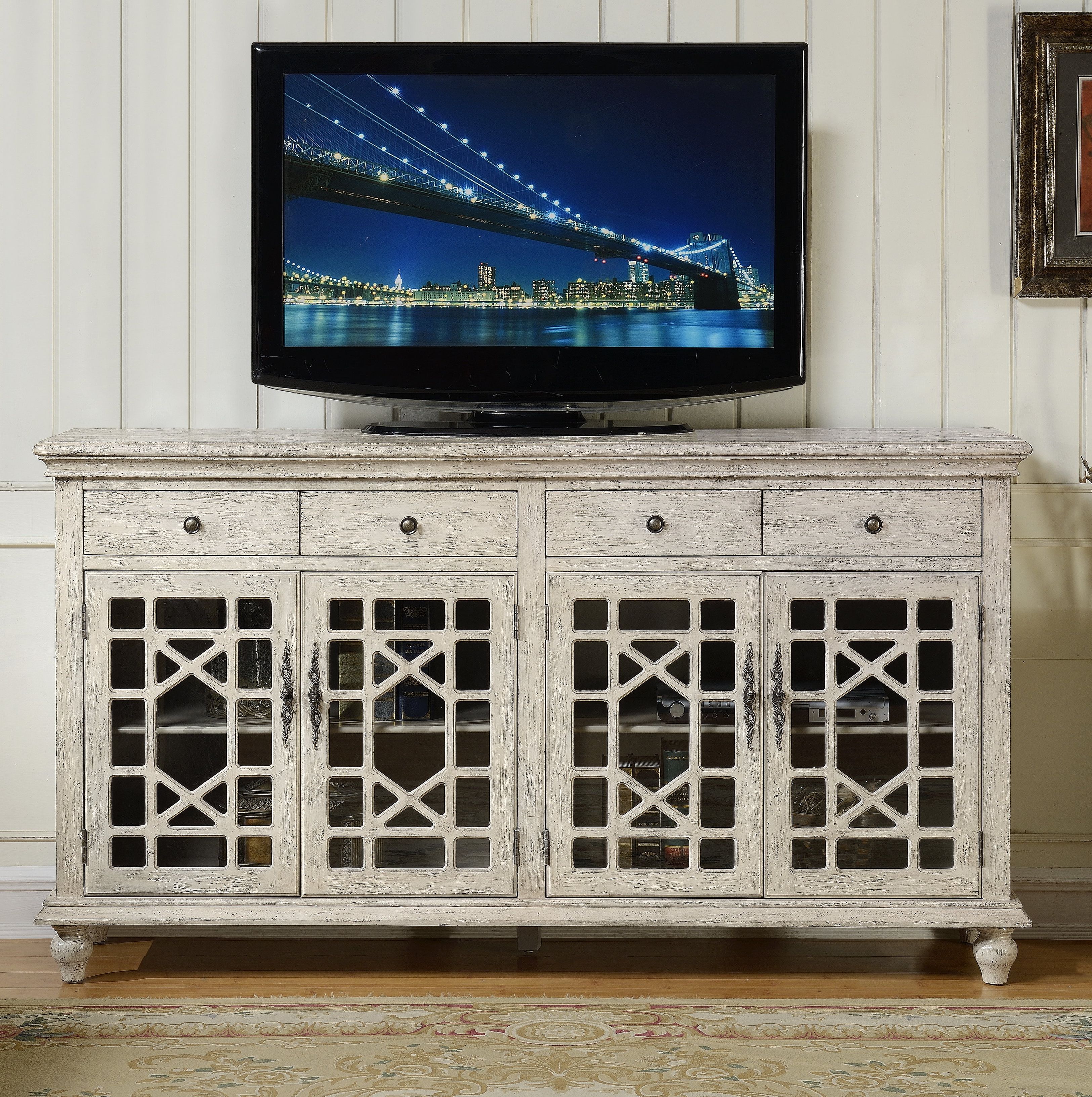 Lark Manor Mauldin Tv Stand For Tvs Up To 75" & Reviews Throughout Parmelee Tv Stands For Tvs Up To 65&quot; (View 4 of 20)