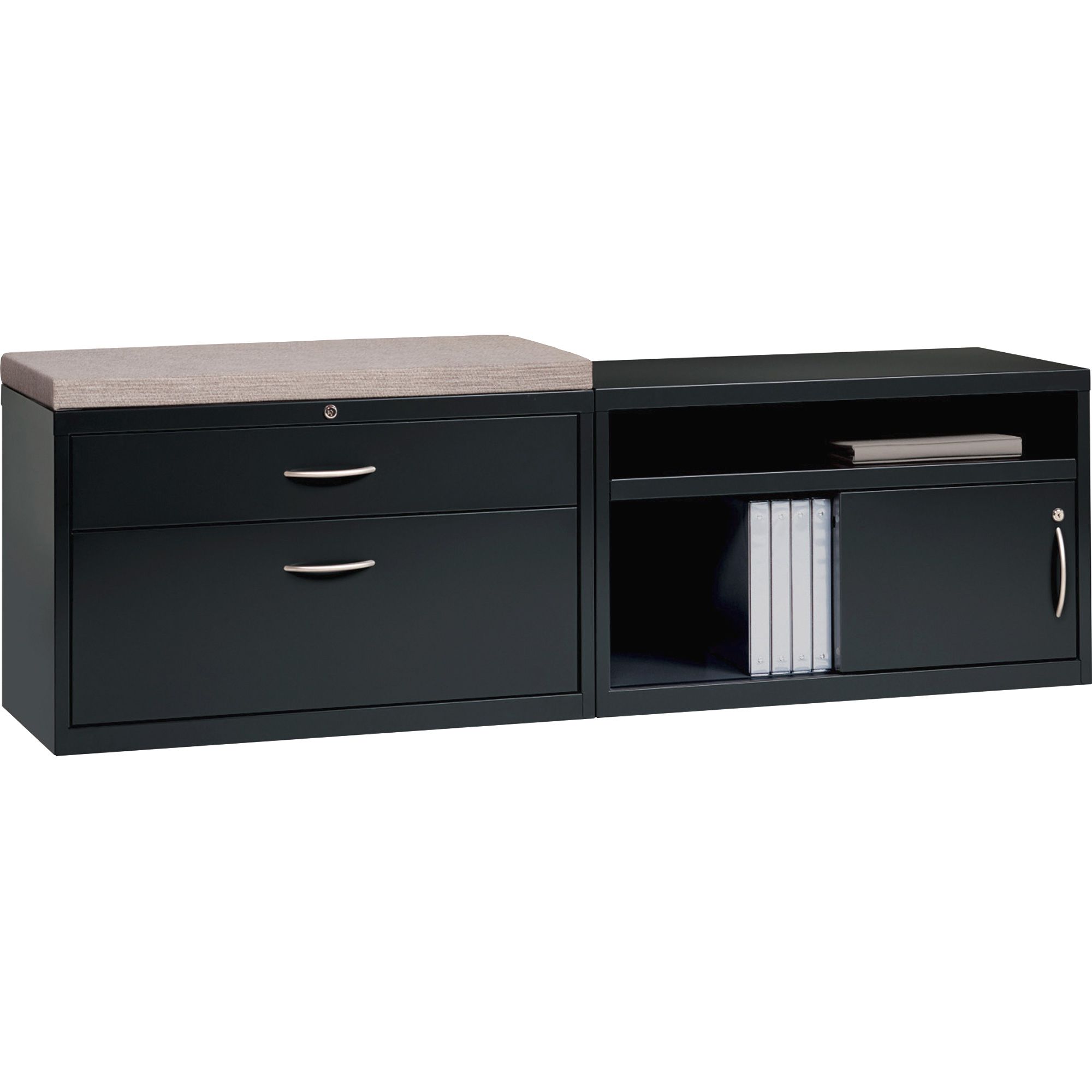 Lorell 2 Drawer Lateral Credenza – 36" X 18.8" X  (View 9 of 20)