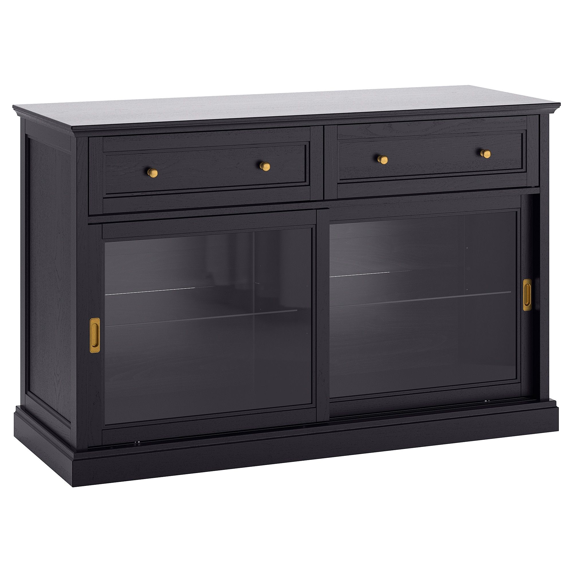 Malsjö – Sideboard, Black Stained Pertaining To South Miami Sideboards (Gallery 19 of 20)