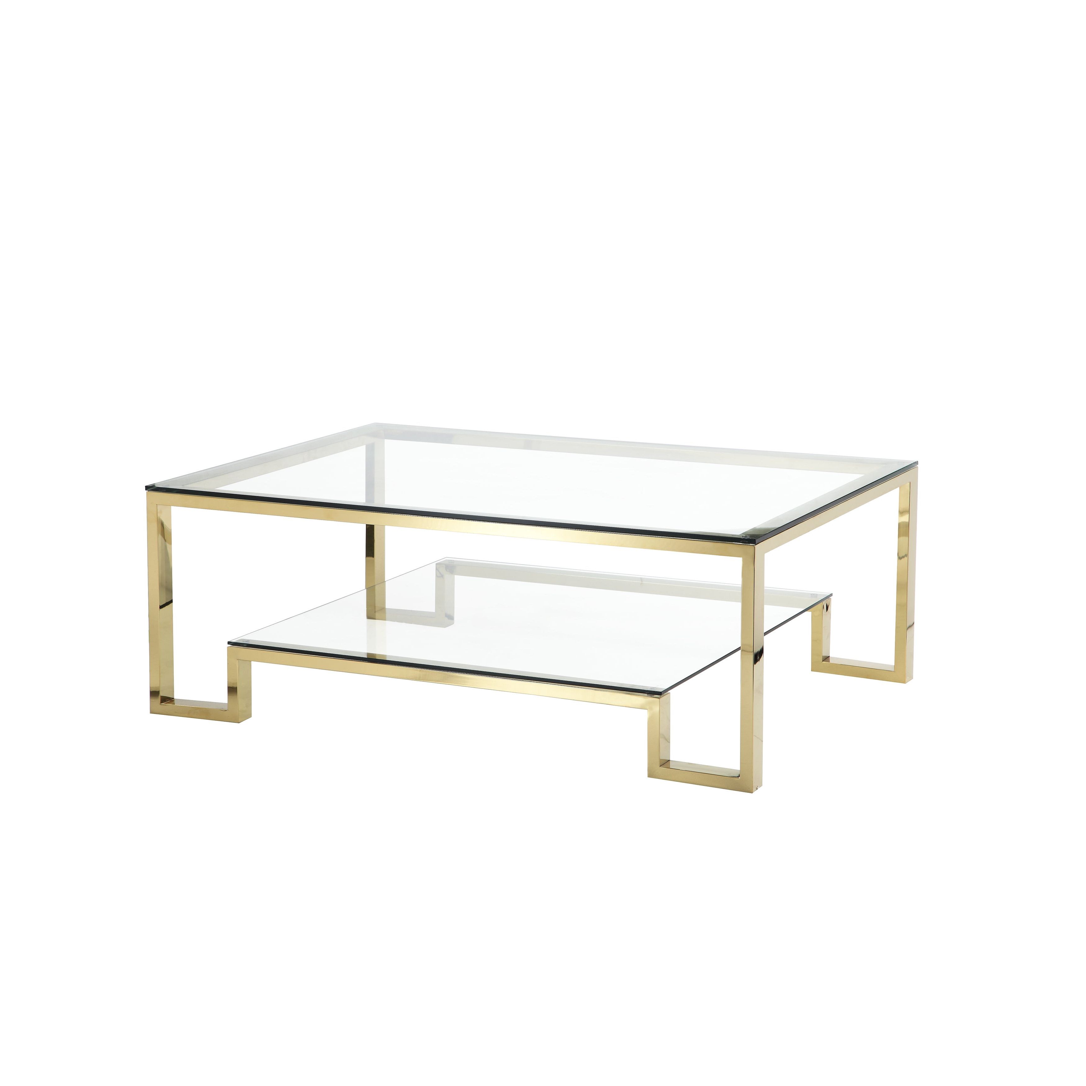 Most Current Athena Glam Geometric Coffee Tables Regarding Laurence Modern Glam Coffee Table (View 12 of 20)