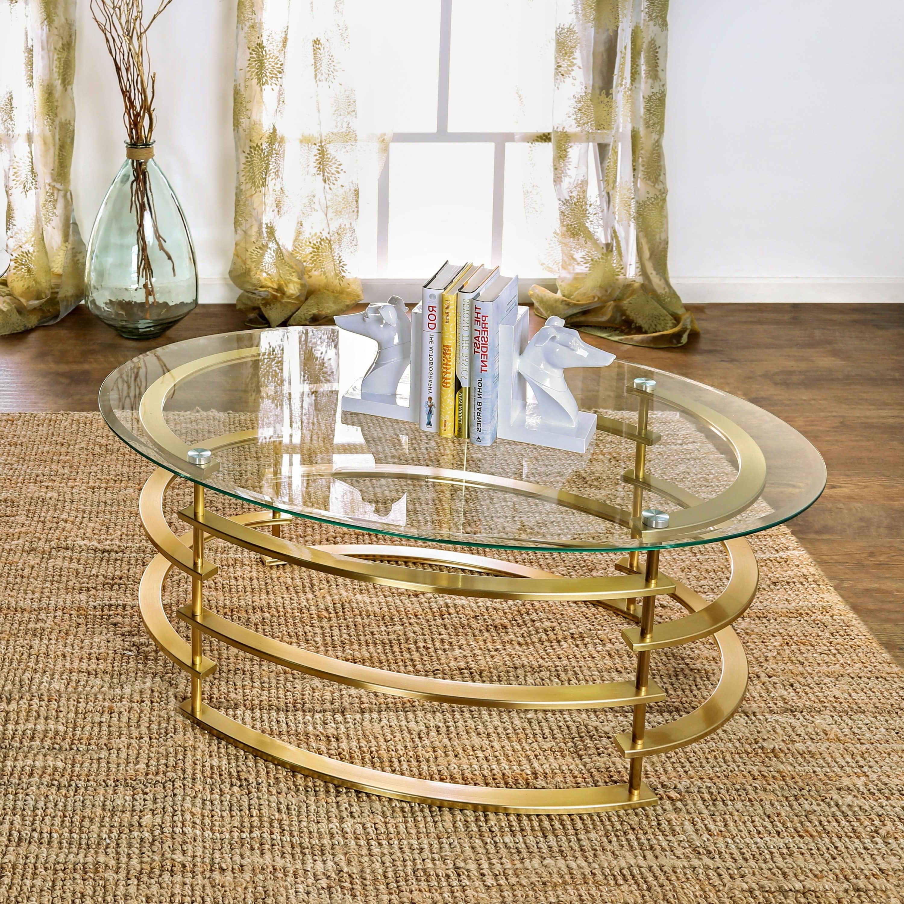 Most Current Silver Orchid Ipsen Contemporary Glass Top Coffee Tables Throughout Silver Orchid Marcello Contemporary Glass Top Coffee Table (View 15 of 20)