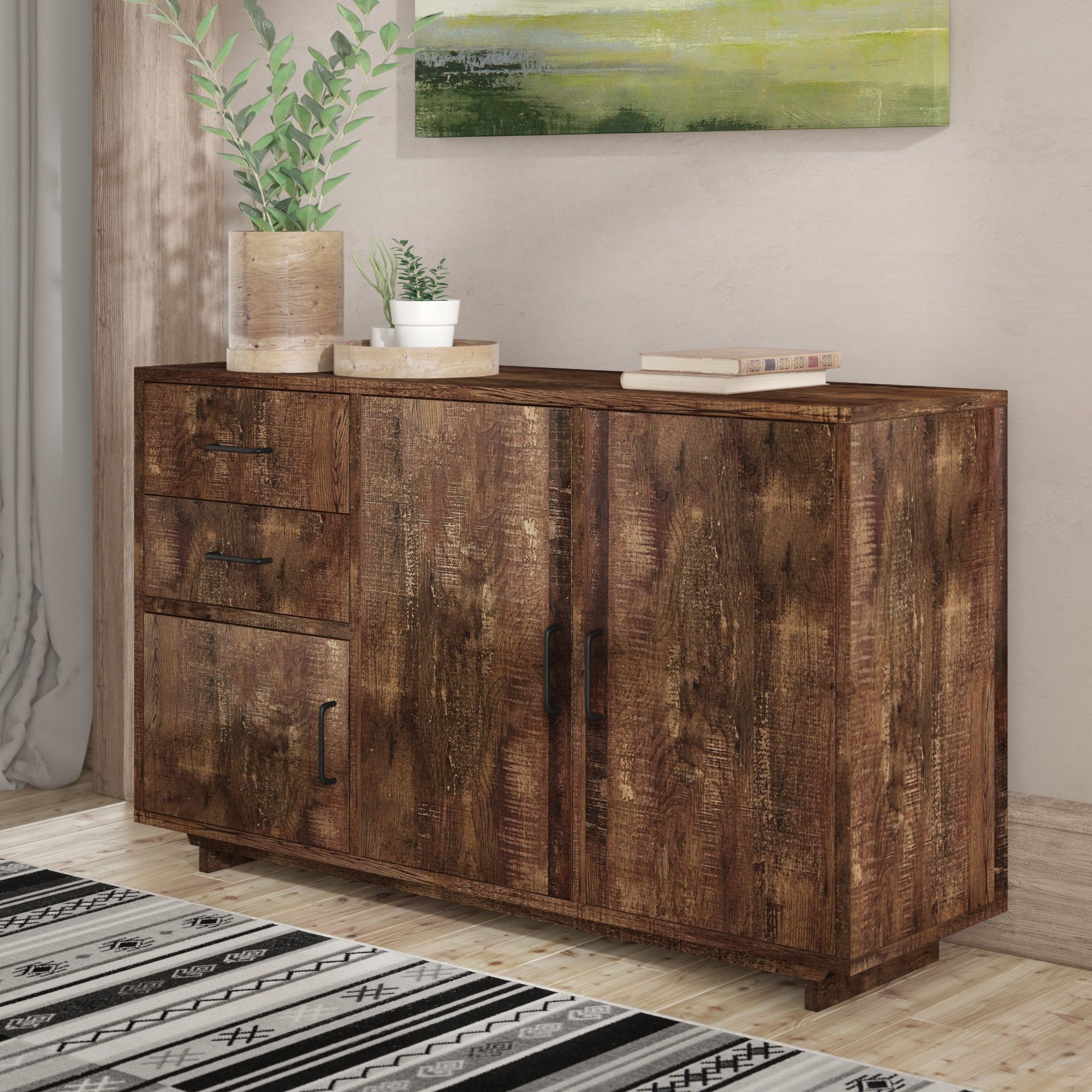 Narrow Dining Room Sideboards | Wayfair Intended For Pineville Dining Sideboards (Gallery 8 of 20)