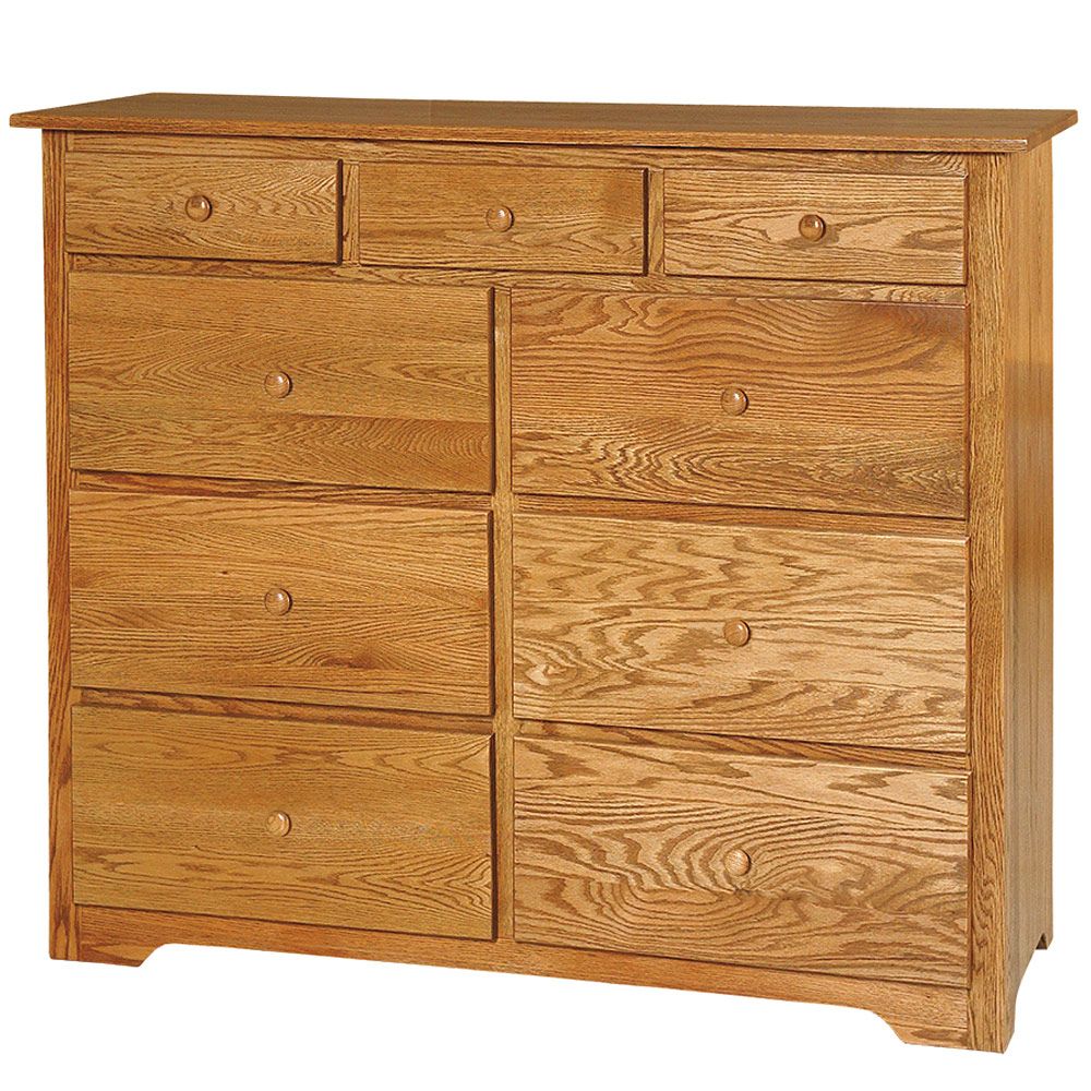 New Albany 9 Drawer Tall Amish Chest Of Drawers Inside Upper Stanton Sideboards (Gallery 17 of 20)