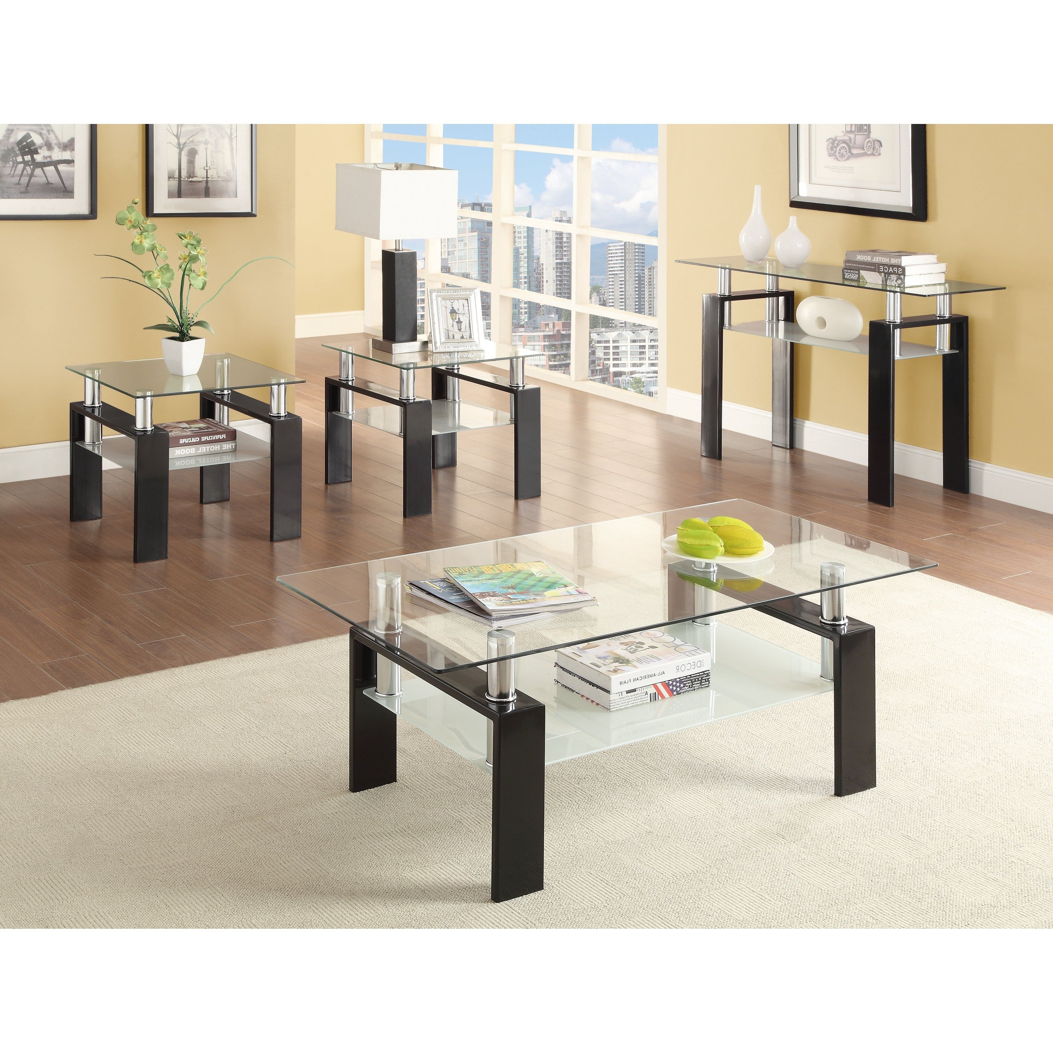 Occasional Contemporary Black Coffee Table Inside Famous Occasional Contemporary Black Coffee Tables (View 1 of 20)