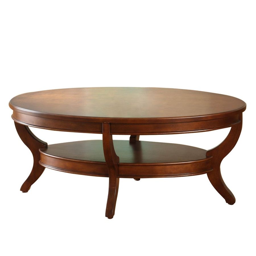 Oval Cherry Coffee Table (View 17 of 20)