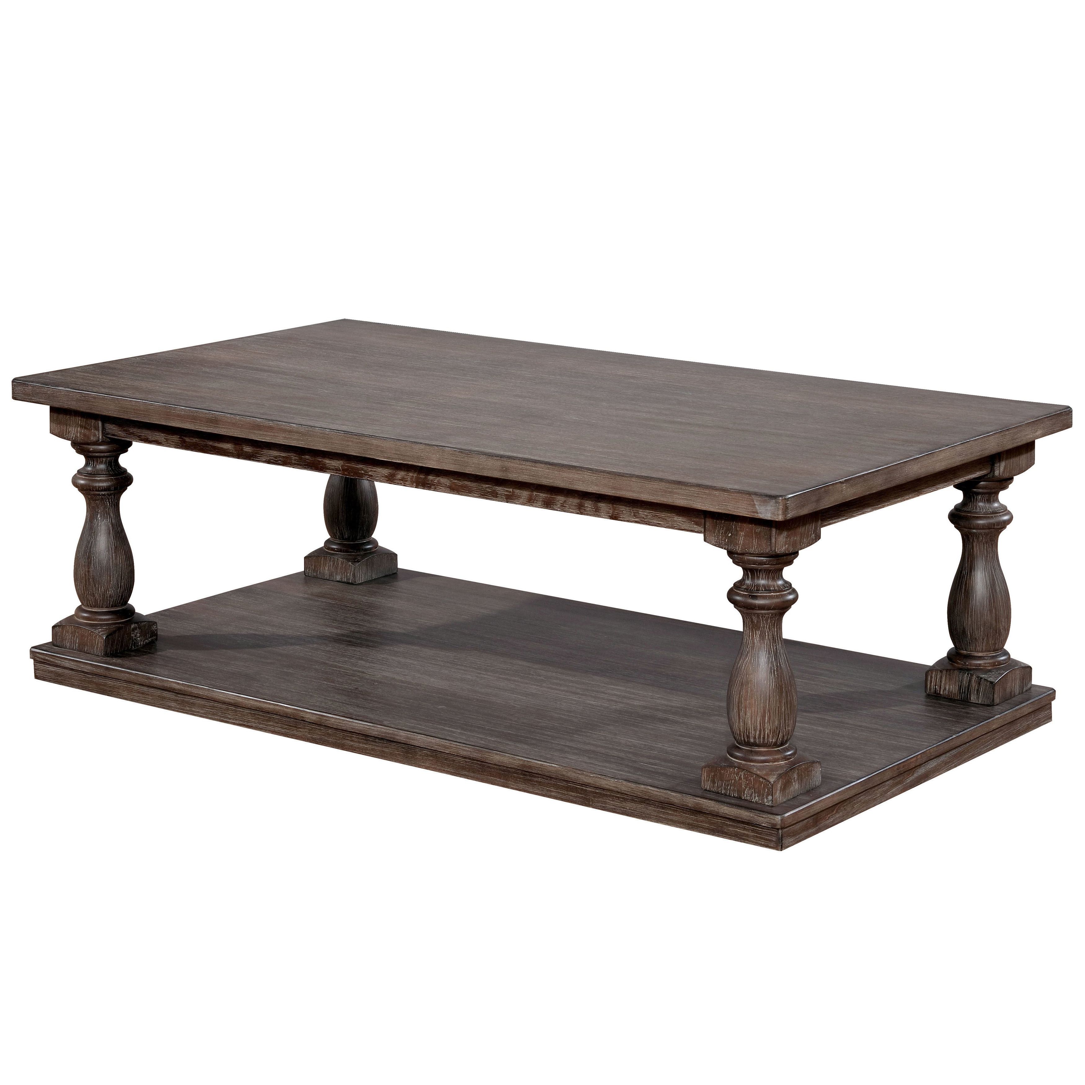 Popular Jessa Rustic Country 54 Inch Coffee Tables With Regard To Jessa Rustic Country 54 Inch Coffee Tablefoa (View 5 of 20)