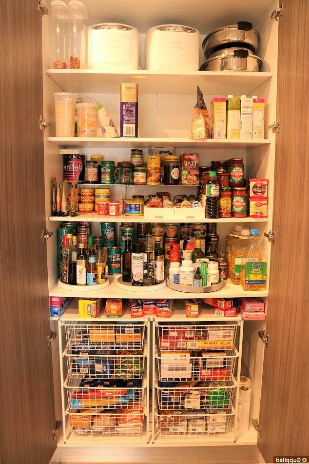 Recent Women, 32, Reveals How She Transformed Her Kitchen For $292 Intended For Camila Kitchen Pantry (View 1 of 20)