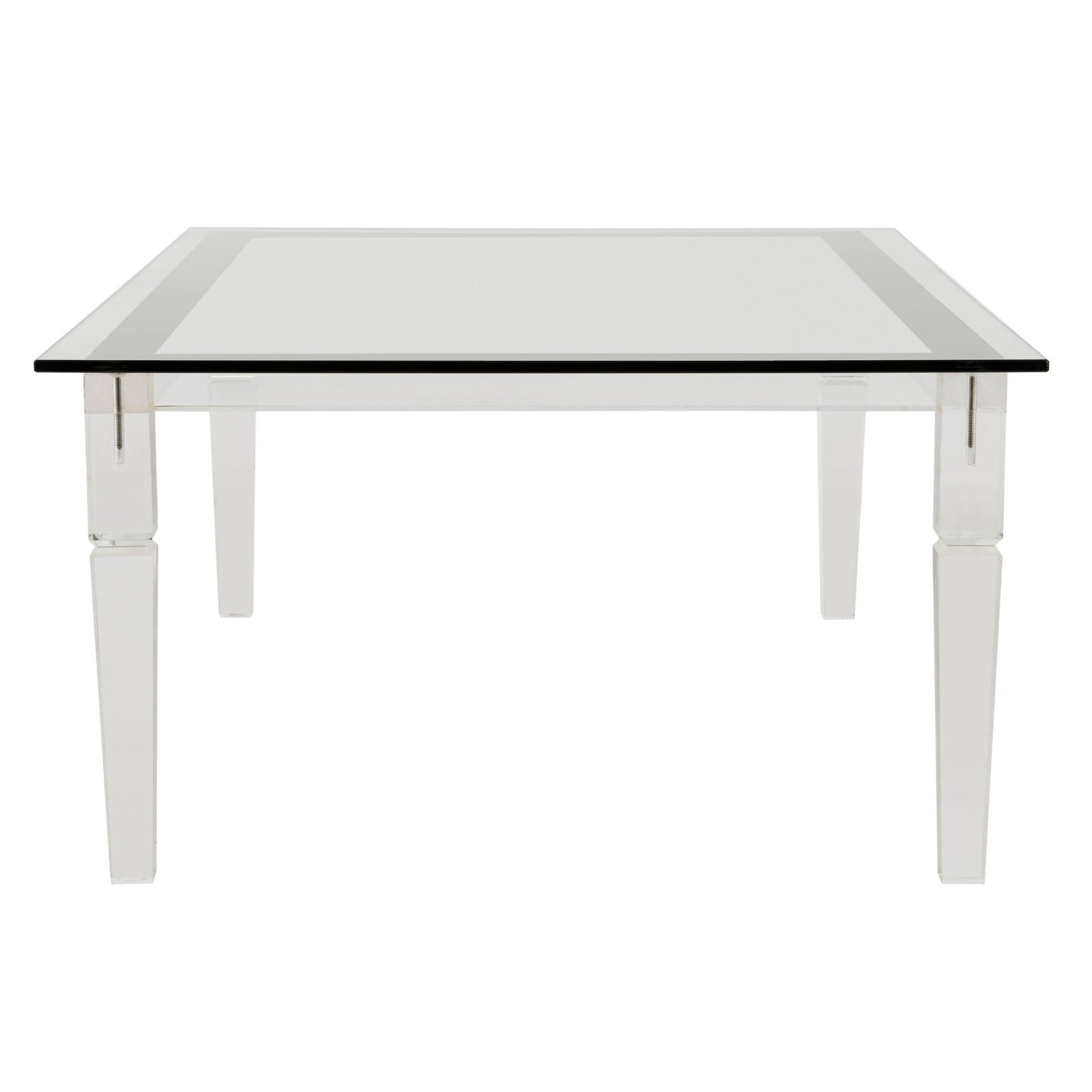 Safavieh Couture Amelie Acrylic Coffee Table – Clear – 48" X 30" X 16" Intended For Most Recent Safavieh Couture Gianna Glass Coffee Tables (View 18 of 20)