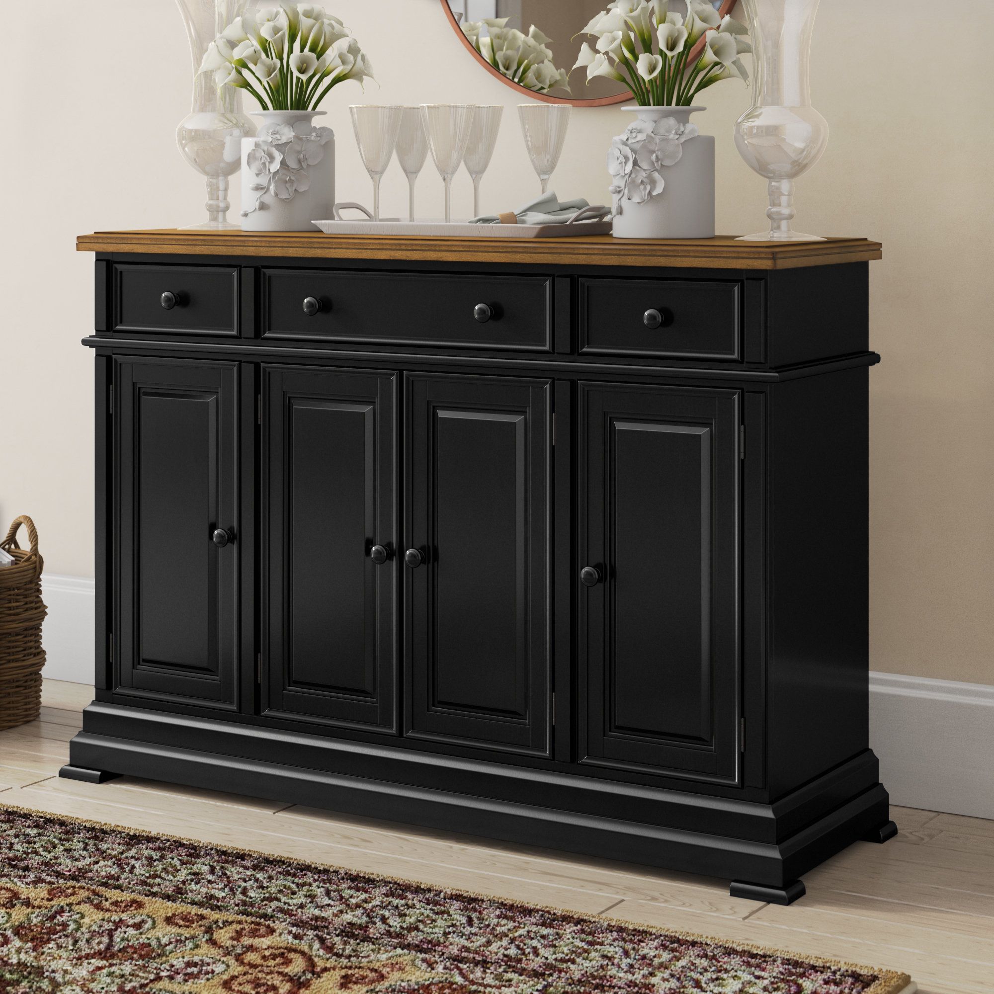 Three Posts Courtdale Sideboard | Wayfair With Regard To Courtdale Sideboards (Gallery 2 of 20)