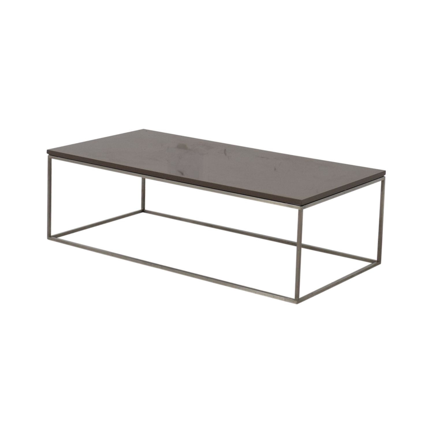 [%well Known Strata Chrome Glass Coffee Tables Regarding 65% Off – Room & Board Room & Board Coffee Table / Tables|65% Off – Room & Board Room & Board Coffee Table / Tables With Regard To Popular Strata Chrome Glass Coffee Tables%] (View 15 of 20)