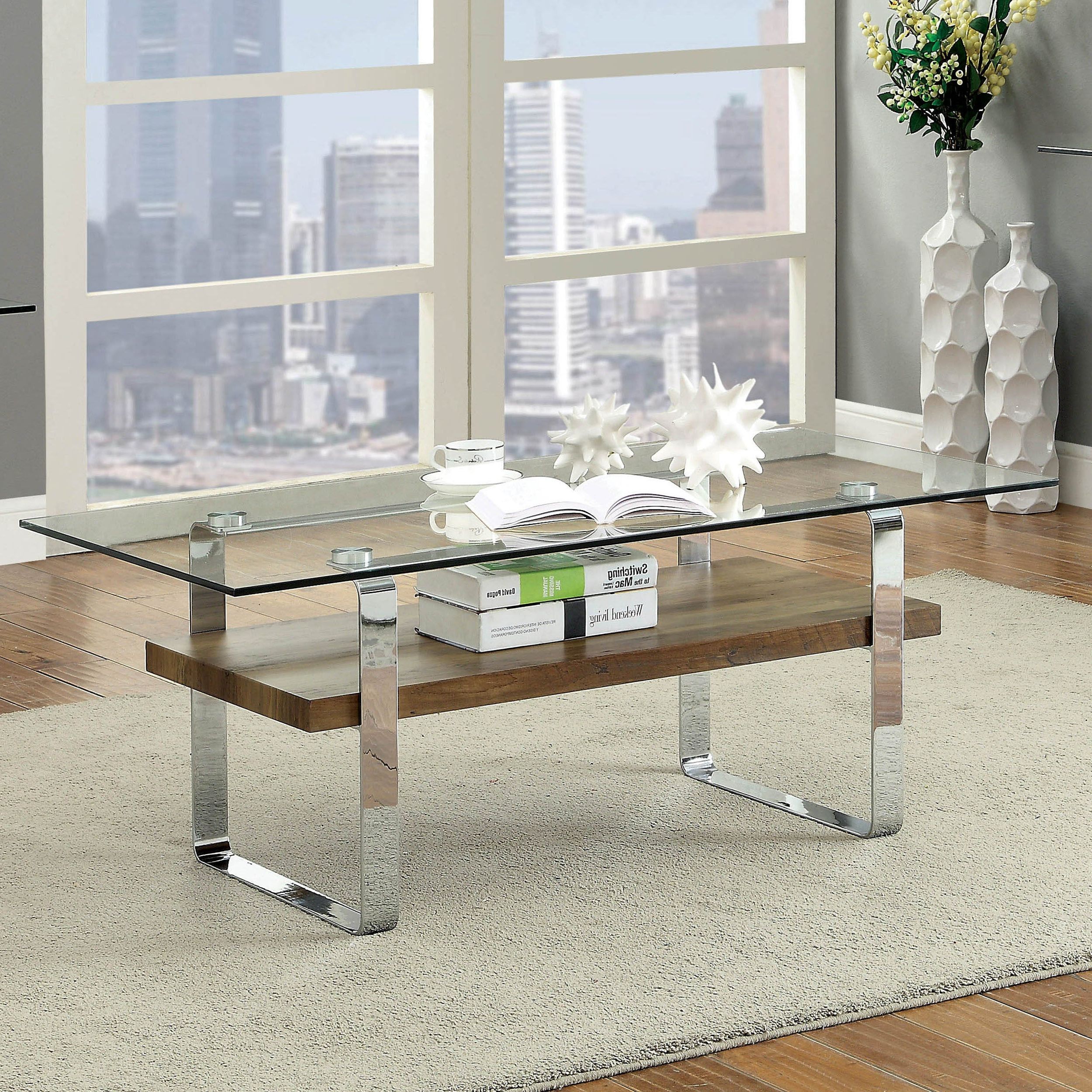 Well Known Thalberg Contemporary Chrome Coffee Tables By Foa With Regard To Catalan Contemporary Chrome Coffee Tablefoa (View 5 of 20)