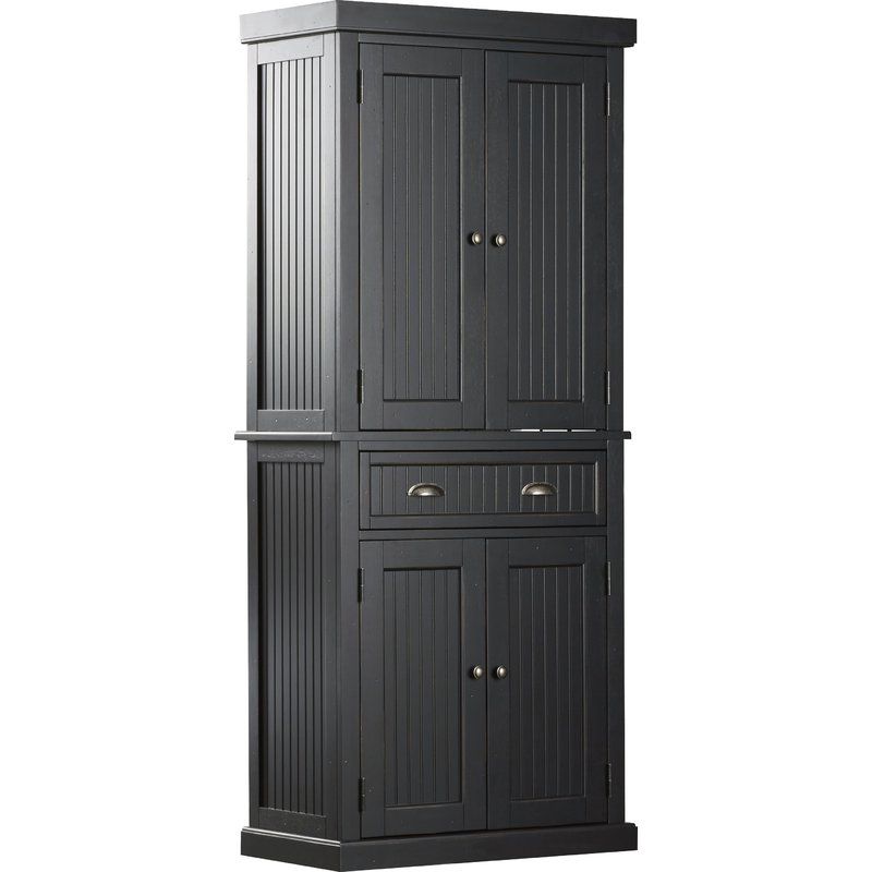Widely Used Beachcrest Home Rabin 72" Kitchen Pantry Intended For Rabin Kitchen Pantry (View 11 of 20)