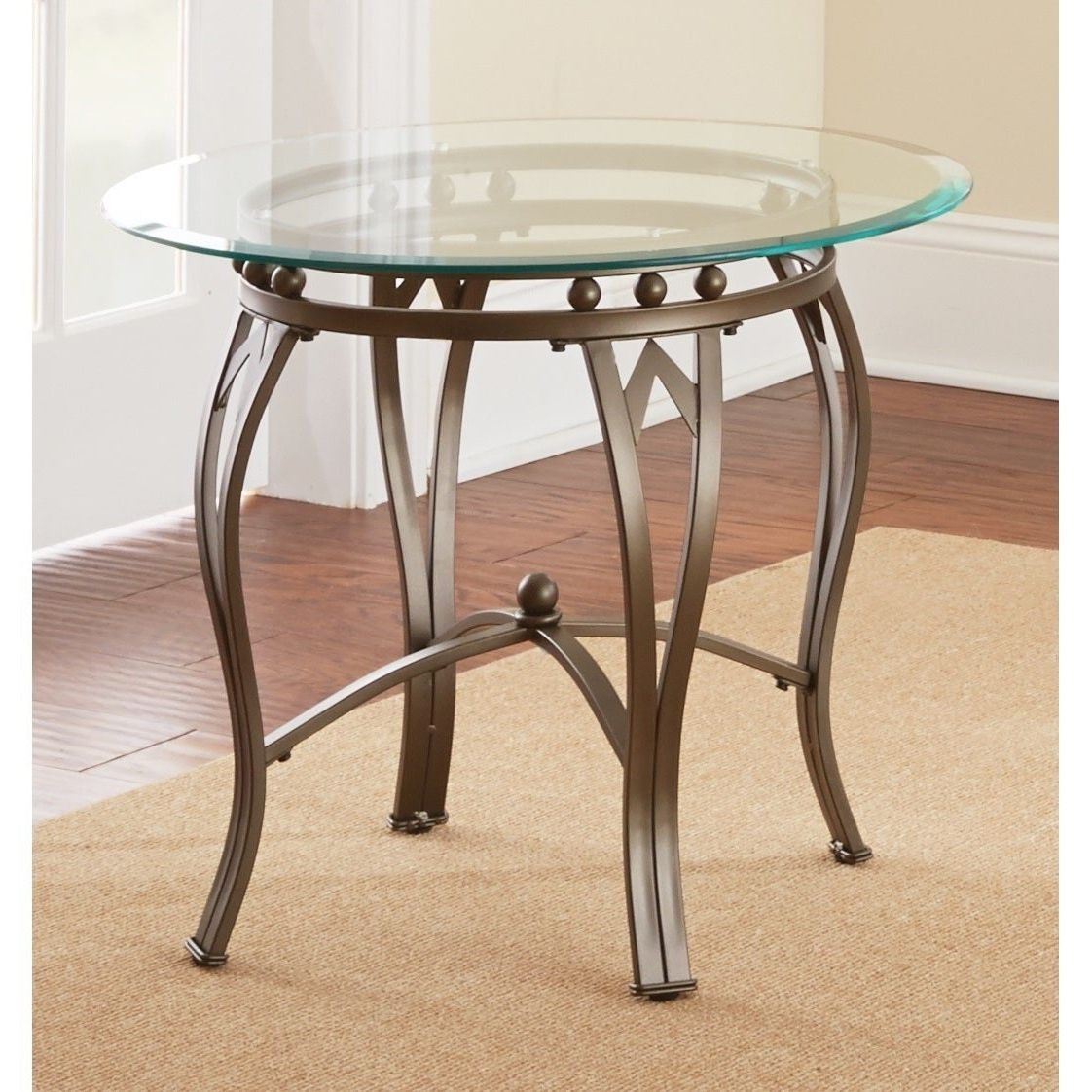 Widely Used Copper Grove Rochon Glass Top Wood Accent Tables Intended For Buy Round Copper Grove Coffee, Console, Sofa & End Tables (View 17 of 20)