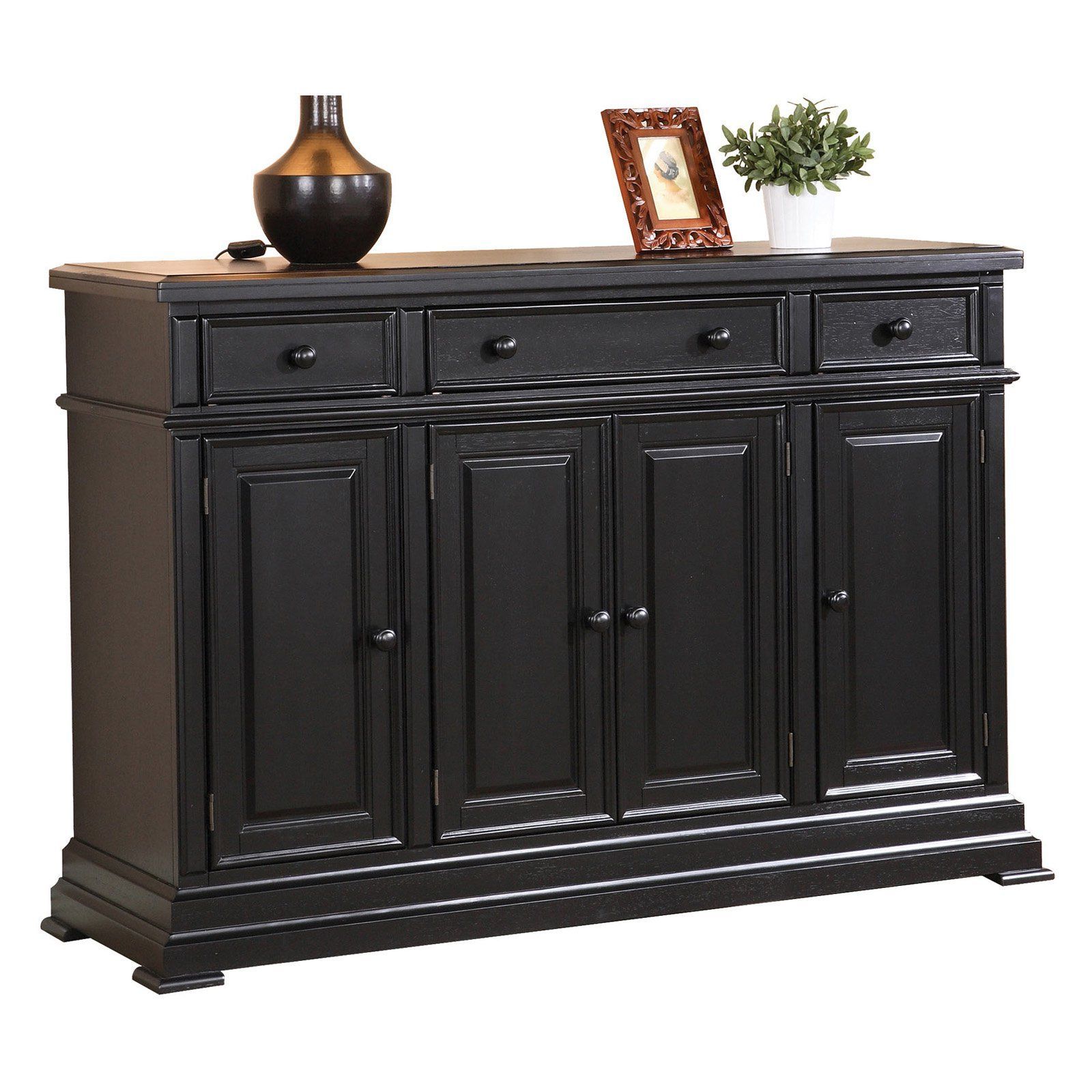 Winners Only 58 In. Wood Sideboard | Products In 2019 For Courtdale Sideboards (Gallery 6 of 20)