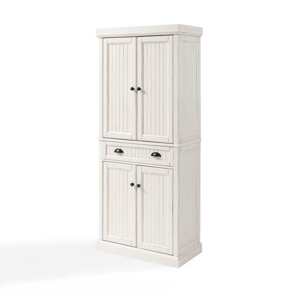 Zimmerman Kitchen Pantry Intended For Most Current Farmhouse & Rustic Large (70"+) Kitchen Pantry Cabinets (View 11 of 20)