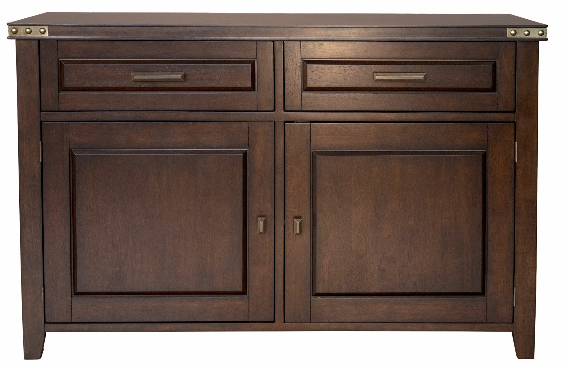 Canora Grey Aguayo Sideboard | Wayfair.ca Inside Solid And Composite Wood Buffets In Cappuccino Finish (Gallery 11 of 20)