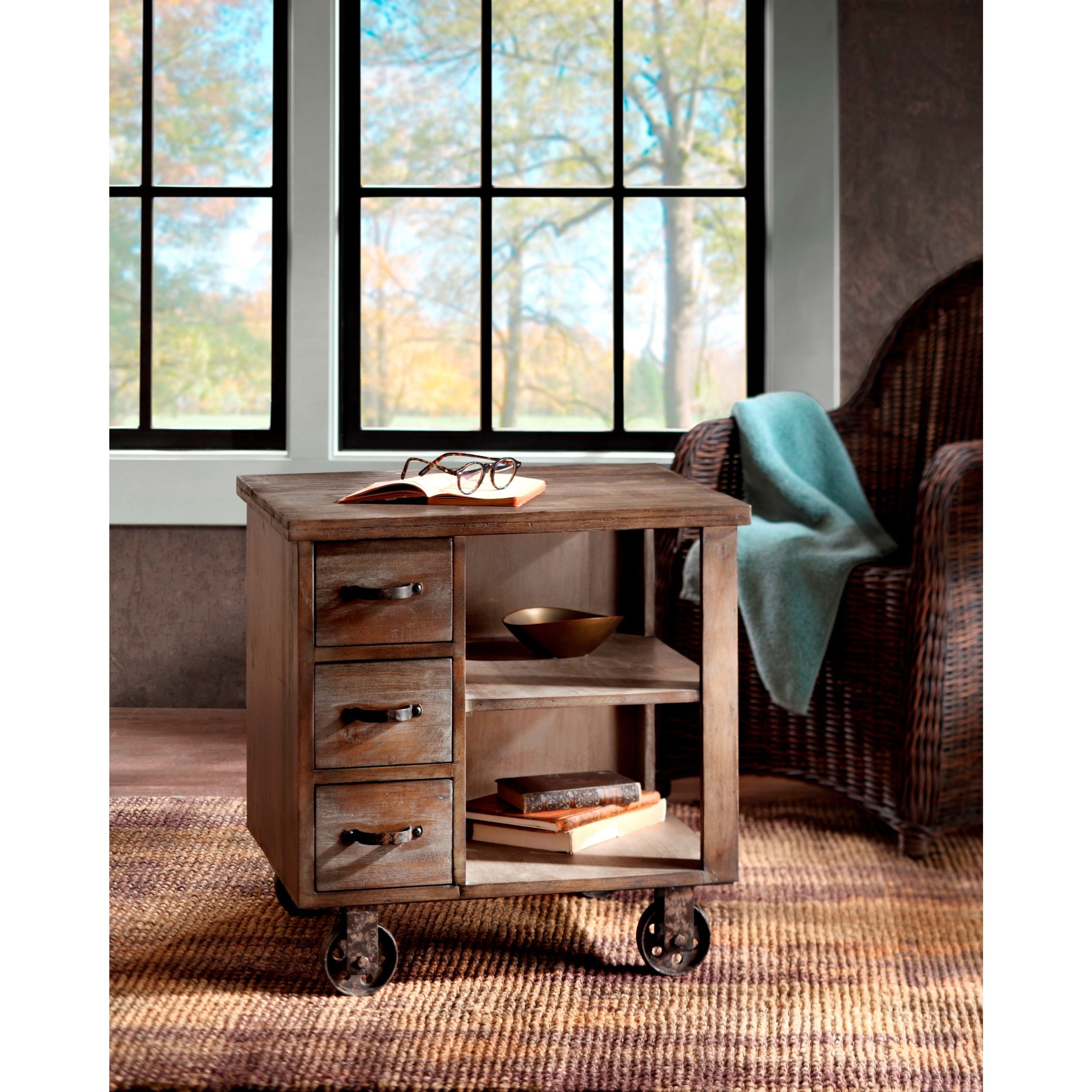Madison Park Kagen Grey End Table With Madison Park Kagen Grey Sideboards (View 10 of 20)