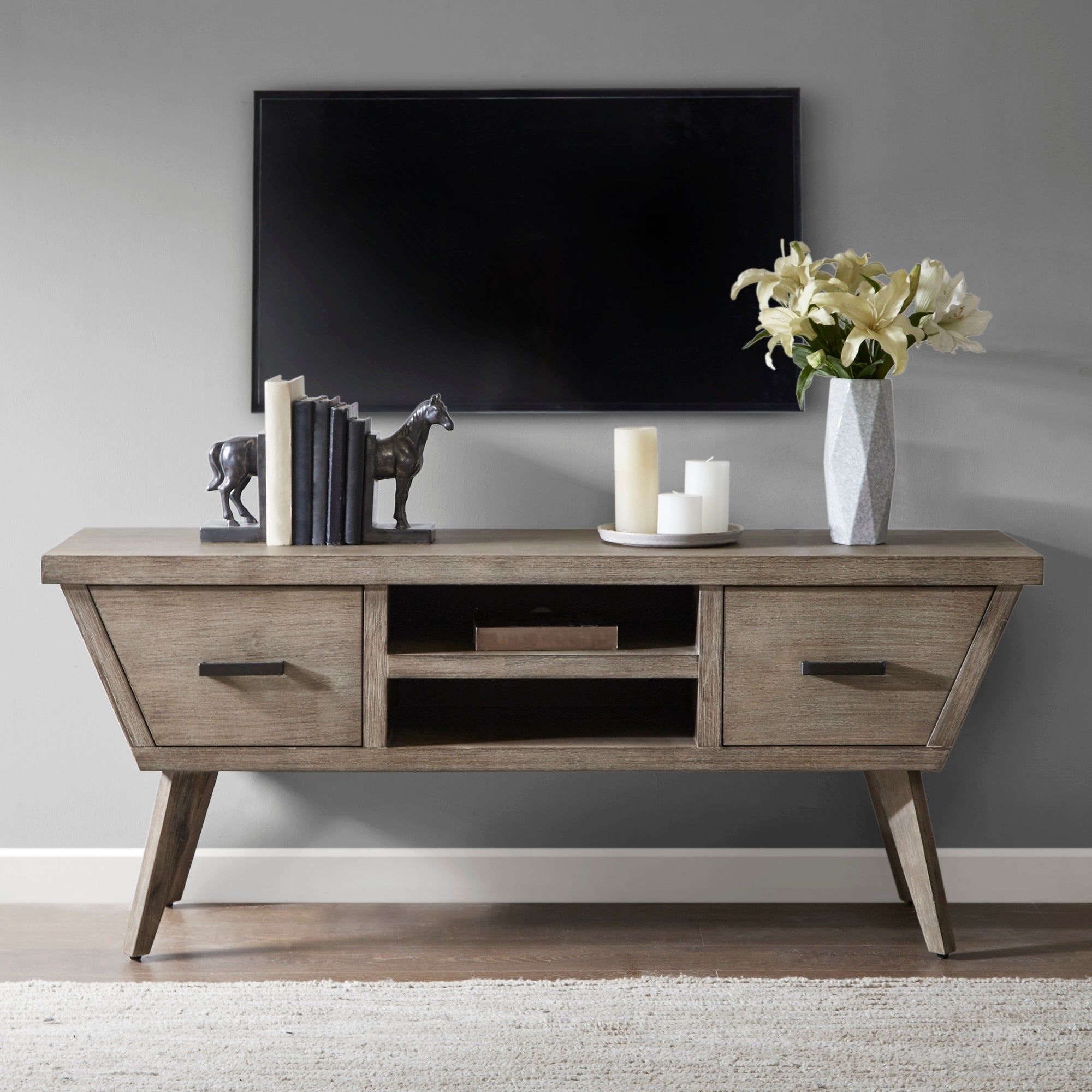 Featured Photo of The 20 Best Collection of Madison Park Rachel Grey Media Credenzas