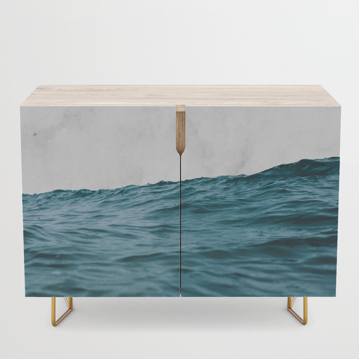 Ocean + Marble #society6 #decor #buyart Credenza Pertaining To Ocean Marble Credenzas (Gallery 1 of 20)