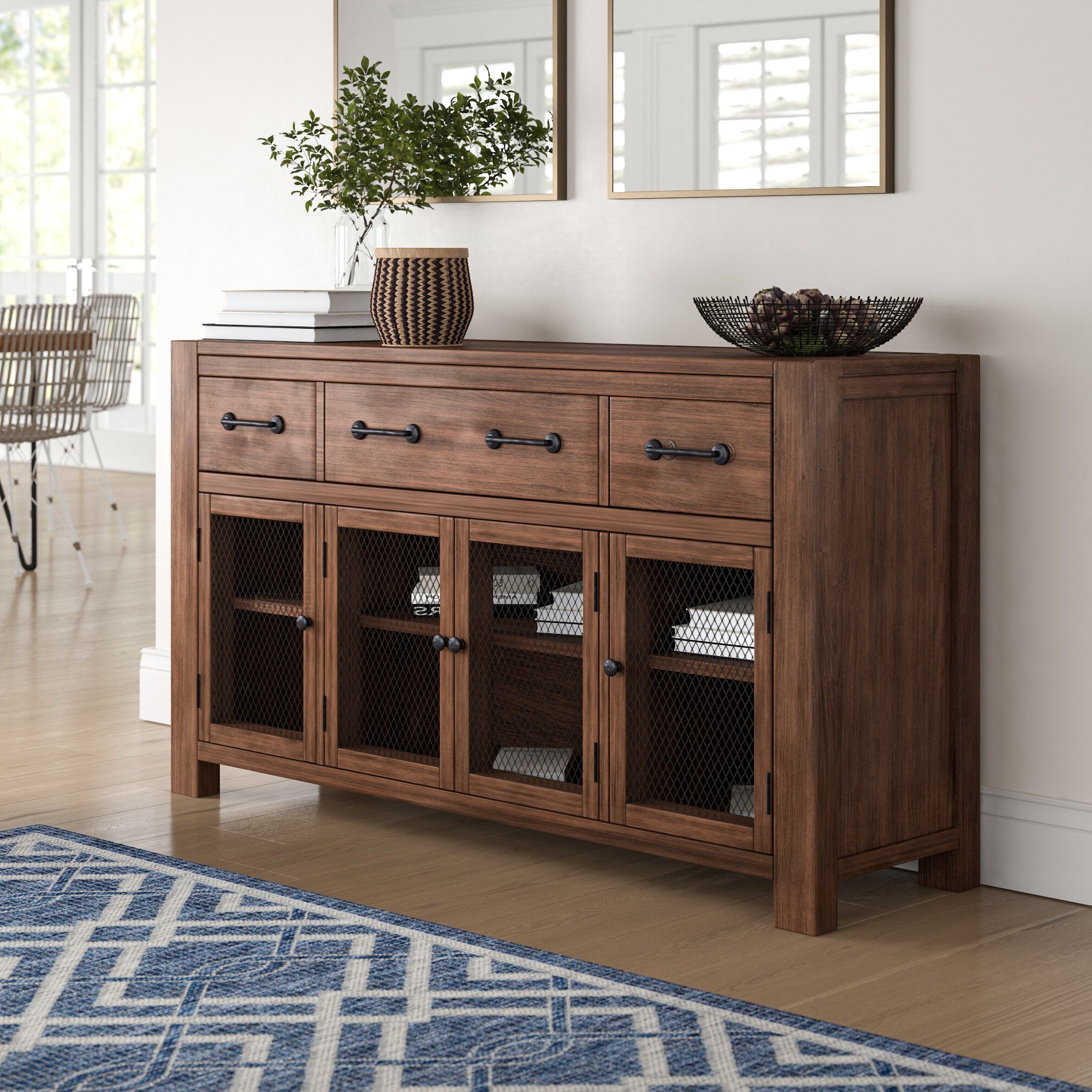 Transitional Buffet | Wayfair Pertaining To Saucedo Rustic White Buffets (Gallery 9 of 20)