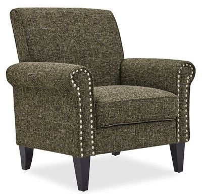 Andover Millstm Pitts Armchair Andover Mills Fabric: Polyer Dark Brown,  Gray, Light Brown & Black Tweed Intended For Louisburg Armchairs (Gallery 16 of 20)