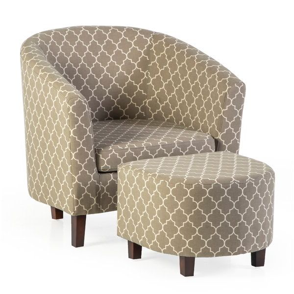 Featured Photo of 2024 Popular Artemi Barrel Chair and Ottoman Sets